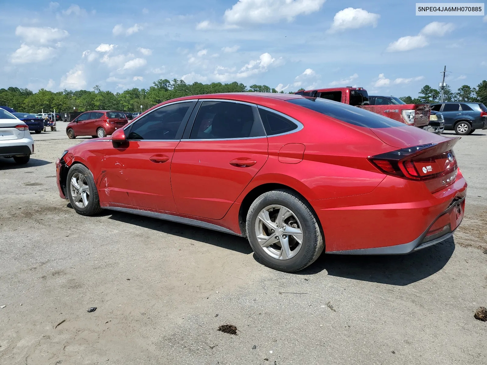 5NPEG4JA6MH070885 2021 Hyundai Sonata Se