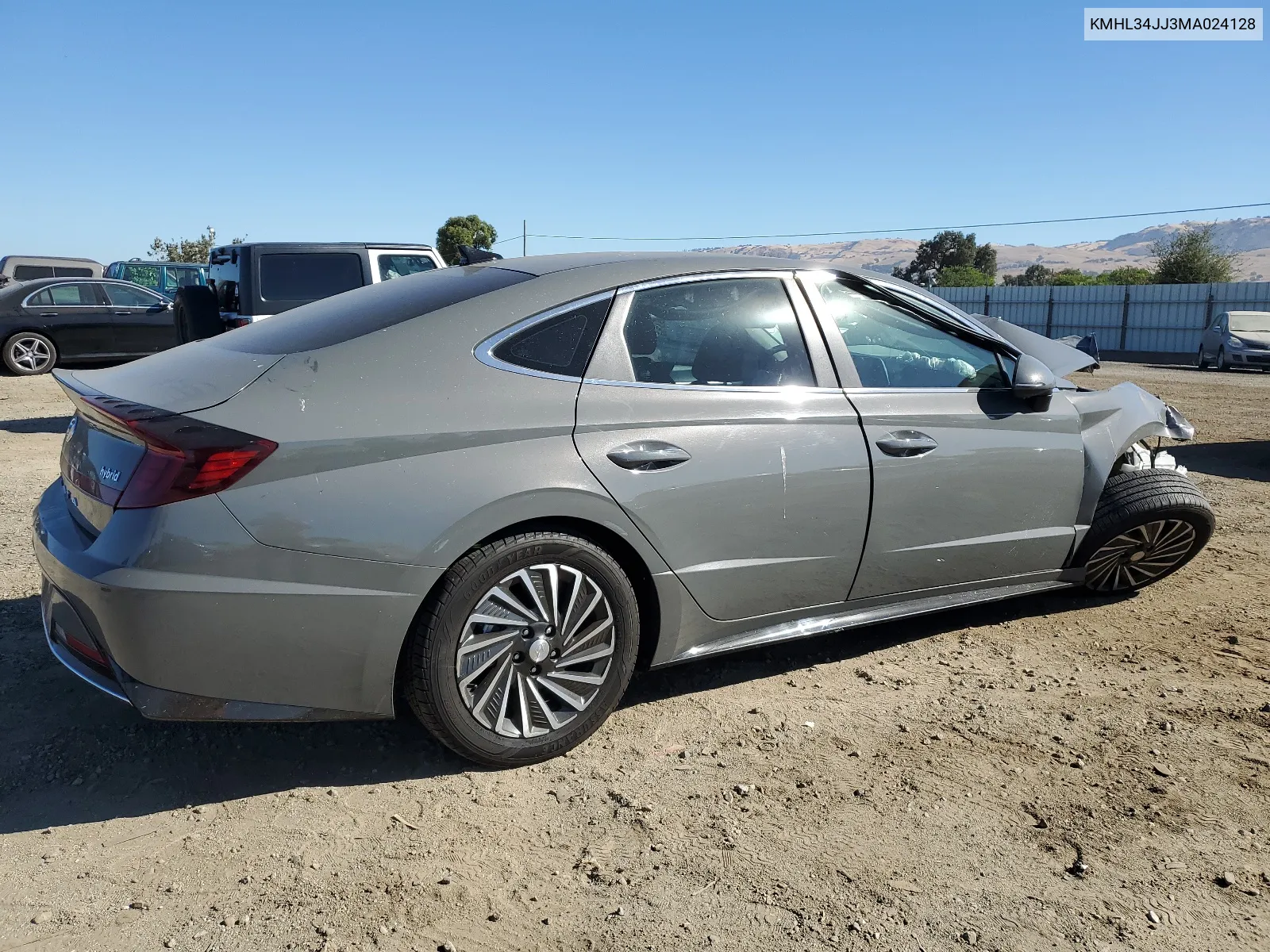 2021 Hyundai Sonata Hybrid VIN: KMHL34JJ3MA024128 Lot: 67519044