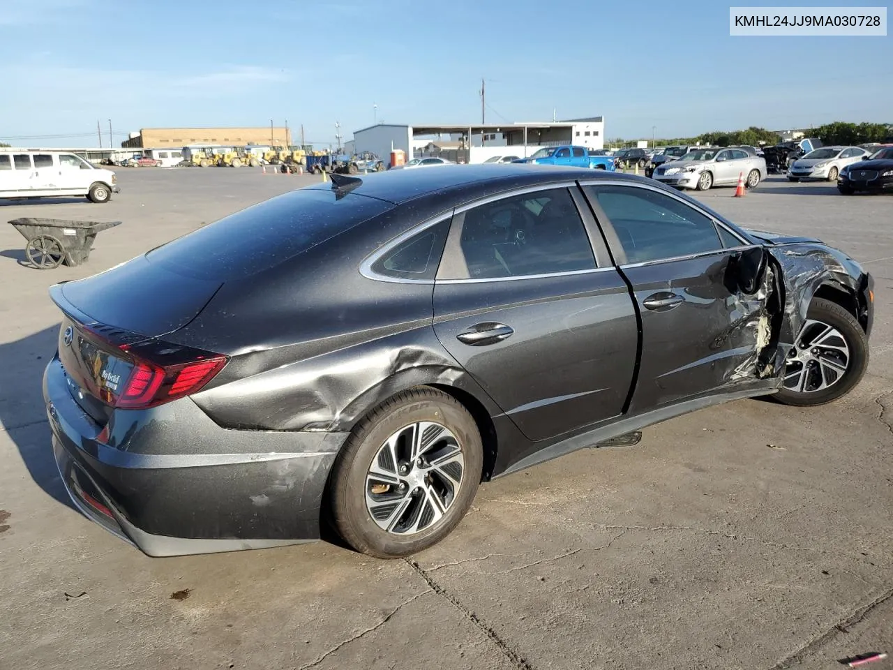 2021 Hyundai Sonata Hybrid VIN: KMHL24JJ9MA030728 Lot: 67662964