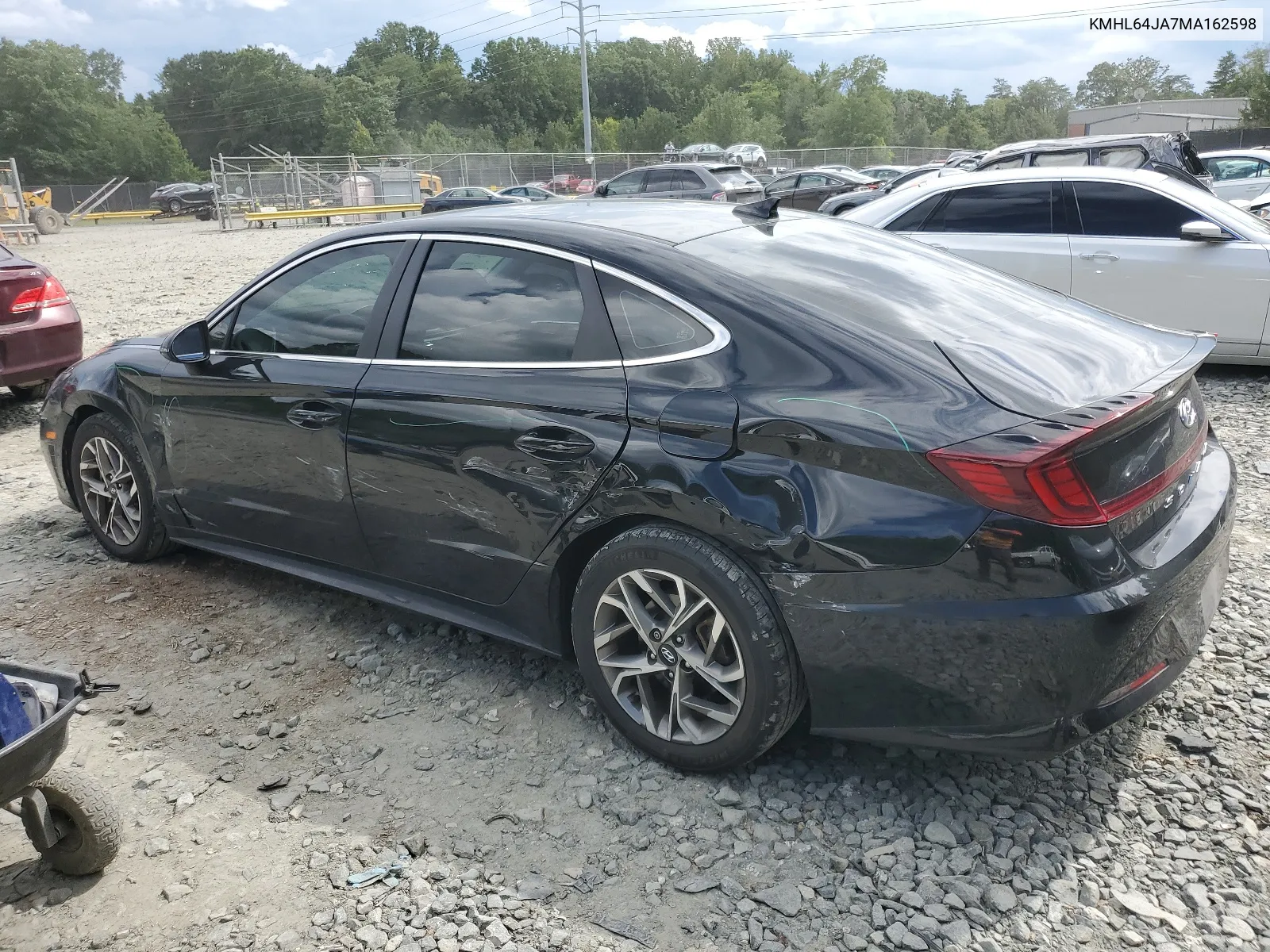 KMHL64JA7MA162598 2021 Hyundai Sonata Sel