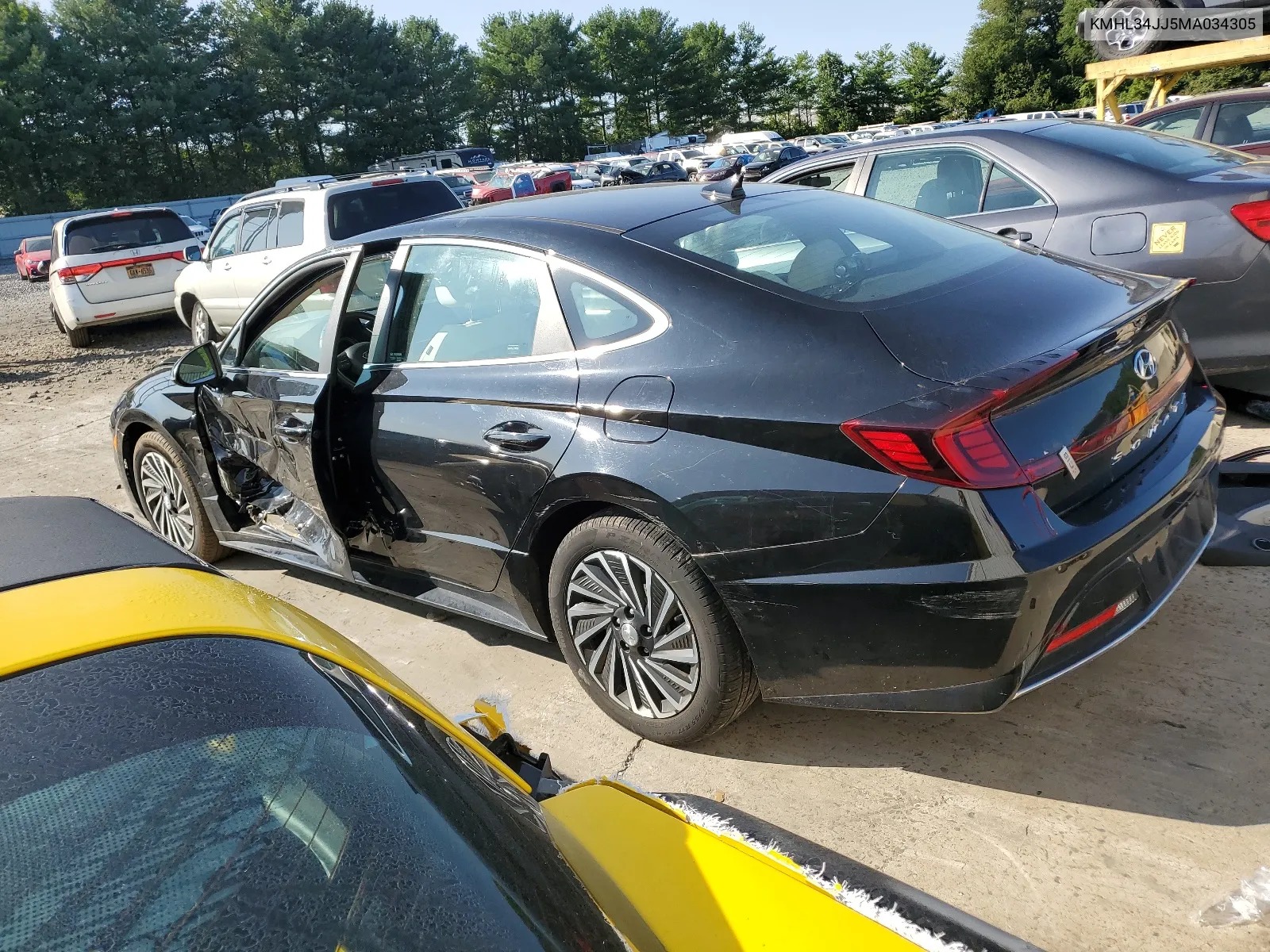 KMHL34JJ5MA034305 2021 Hyundai Sonata Hybrid