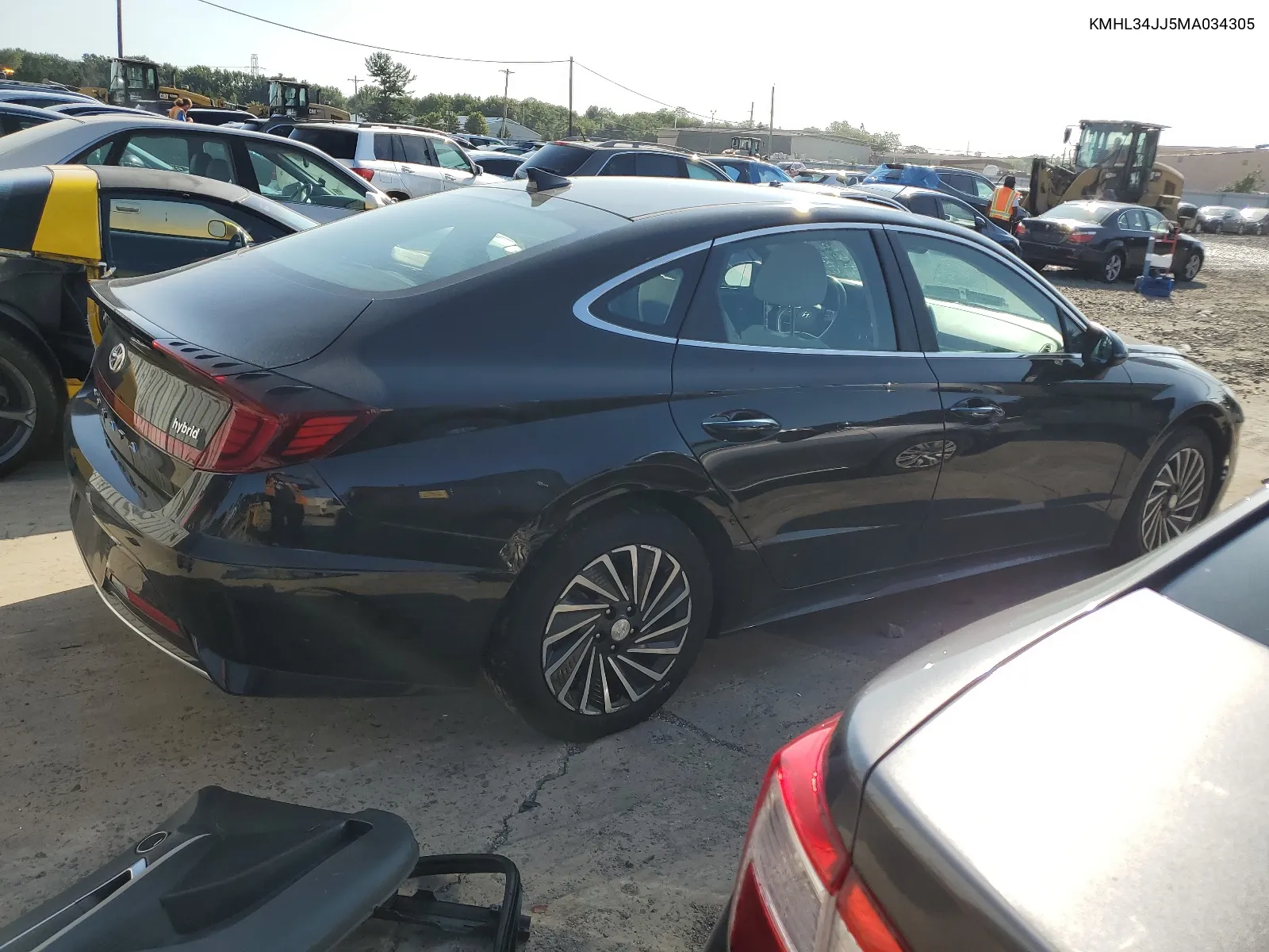 2021 Hyundai Sonata Hybrid VIN: KMHL34JJ5MA034305 Lot: 67745524