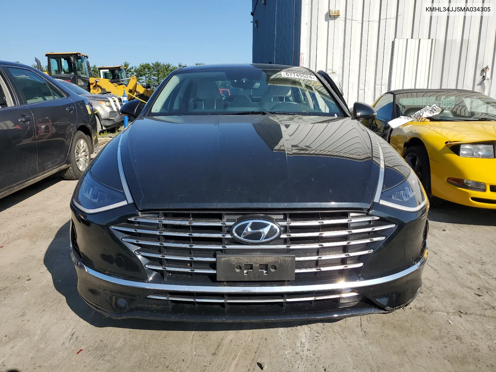 2021 Hyundai Sonata Hybrid VIN: KMHL34JJ5MA034305 Lot: 67745524