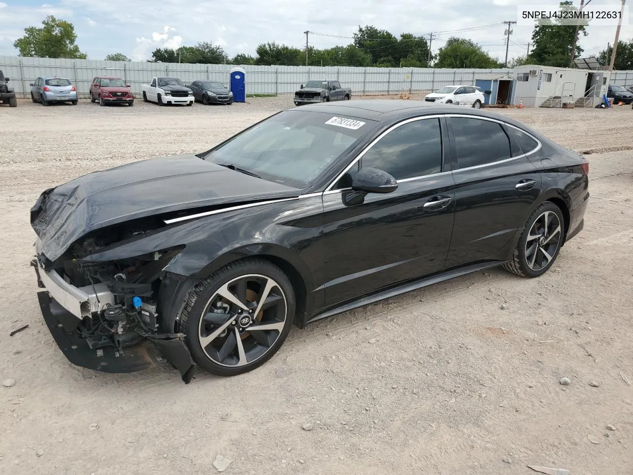 2021 Hyundai Sonata Sel Plus VIN: 5NPEJ4J23MH122631 Lot: 67831334