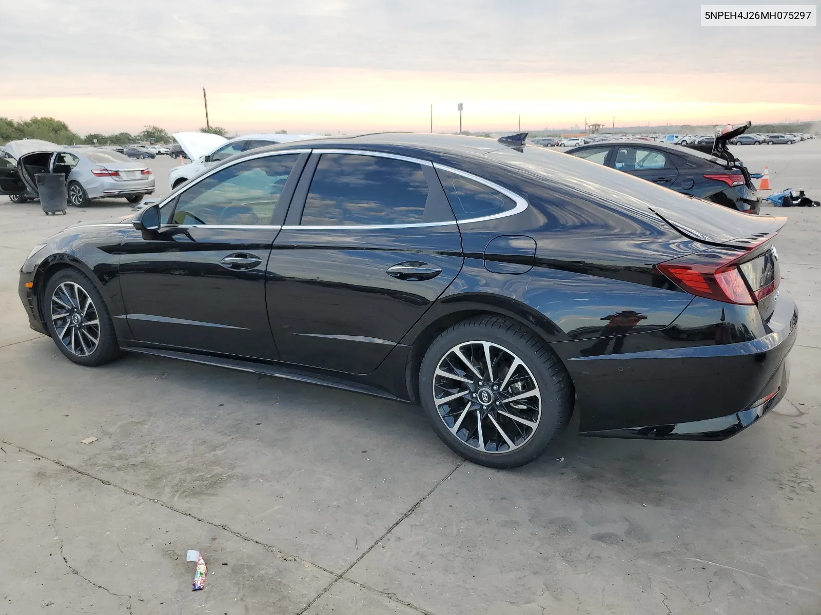 2021 Hyundai Sonata Limited VIN: 5NPEH4J26MH075297 Lot: 67902864