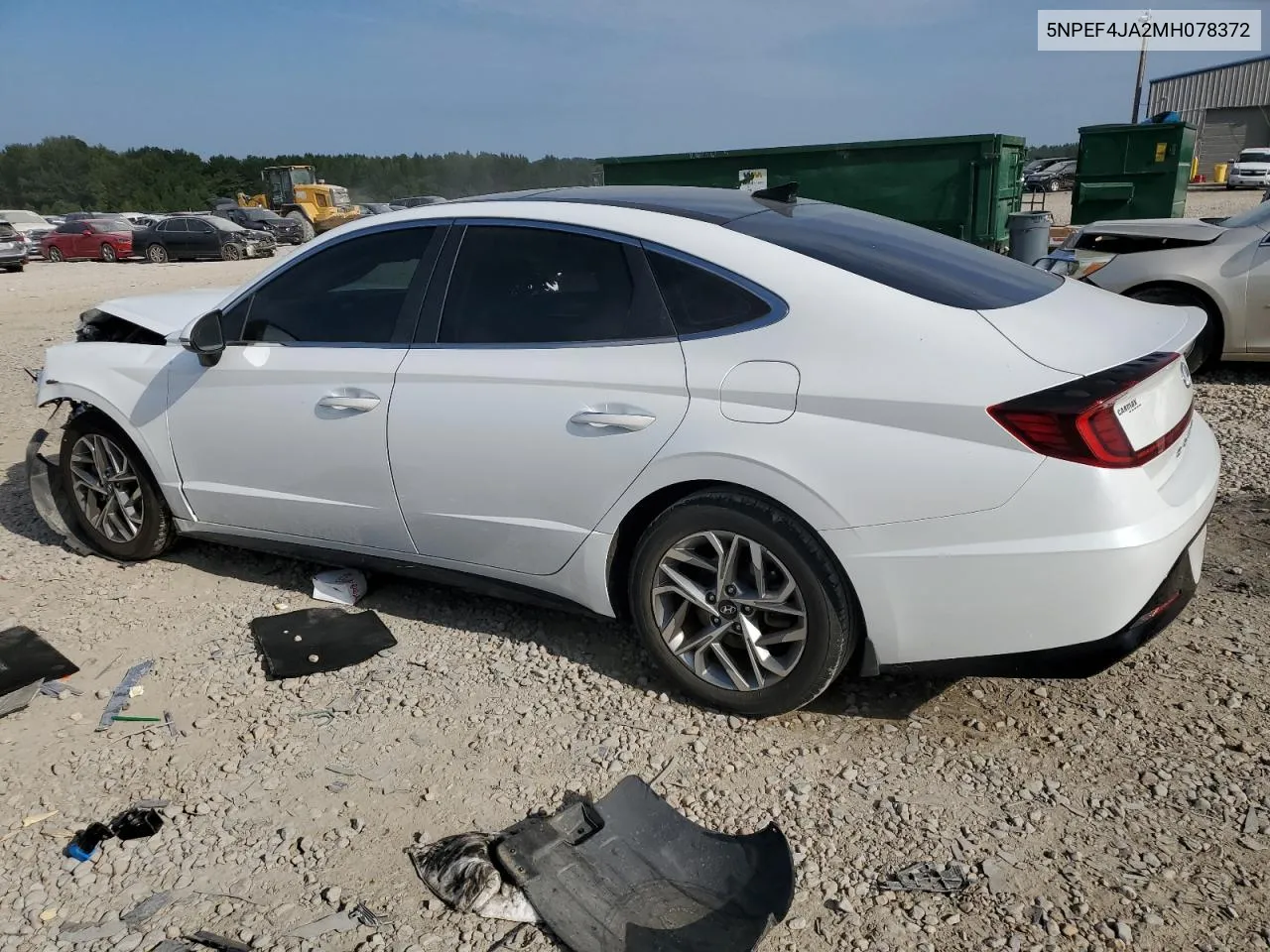 2021 Hyundai Sonata Sel VIN: 5NPEF4JA2MH078372 Lot: 68253224