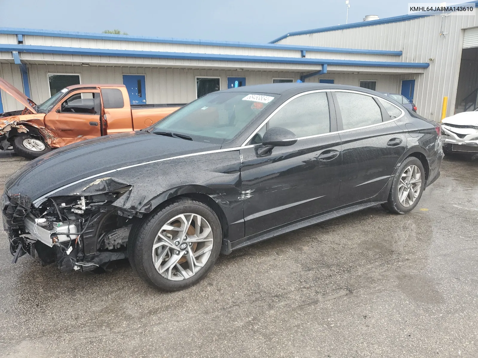 2021 Hyundai Sonata Sel VIN: KMHL64JA8MA143610 Lot: 68483834