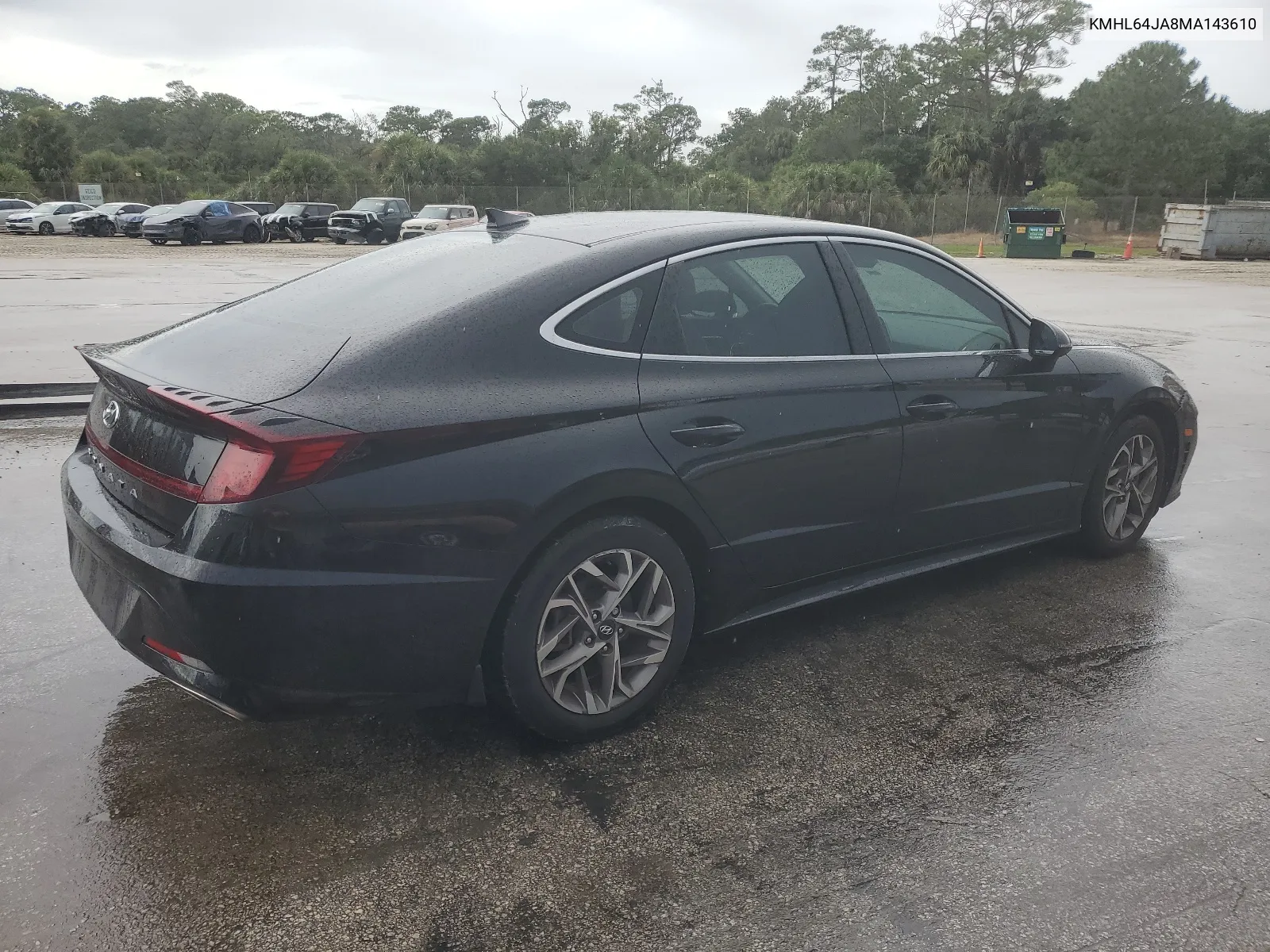 KMHL64JA8MA143610 2021 Hyundai Sonata Sel