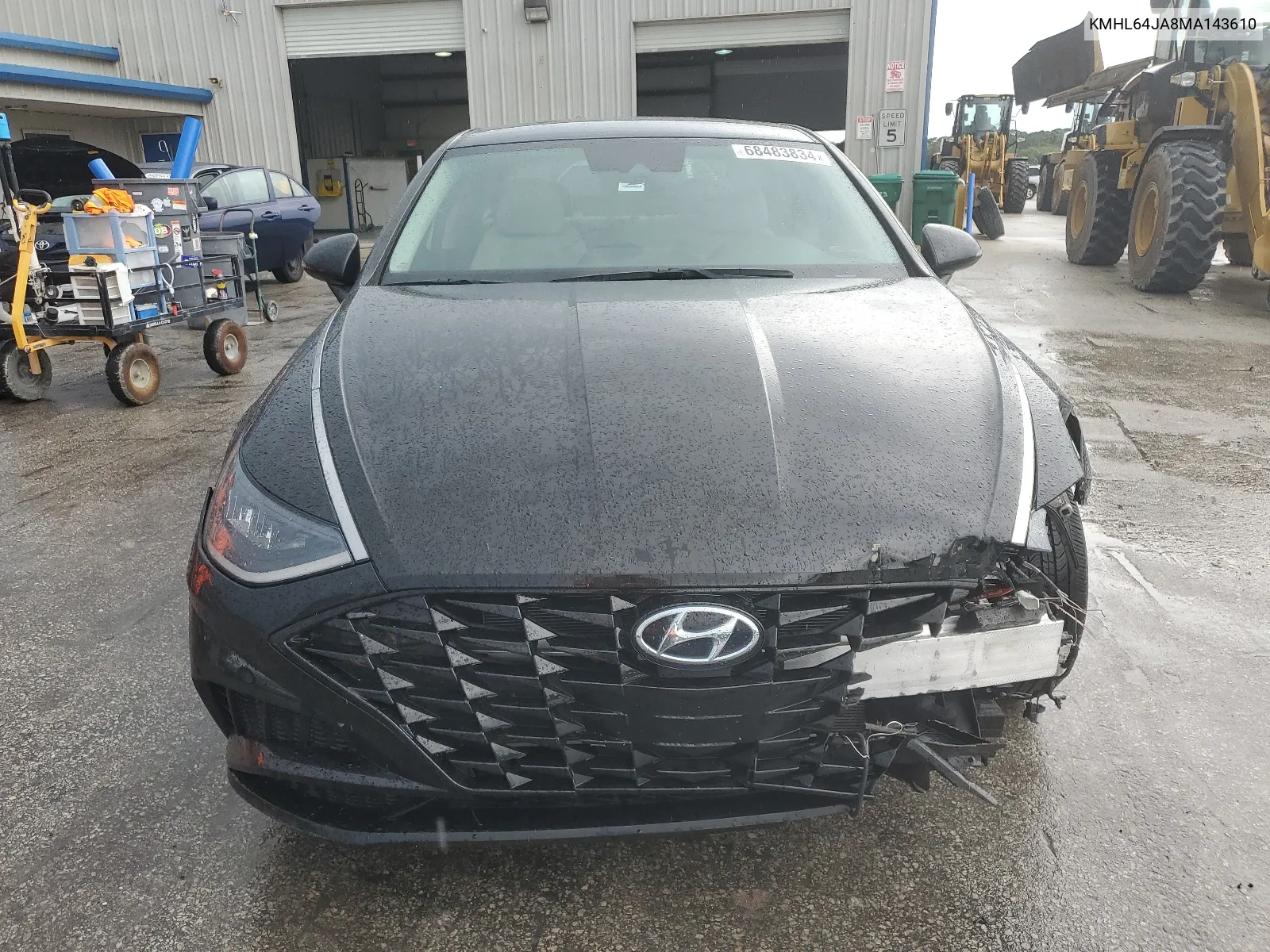 KMHL64JA8MA143610 2021 Hyundai Sonata Sel