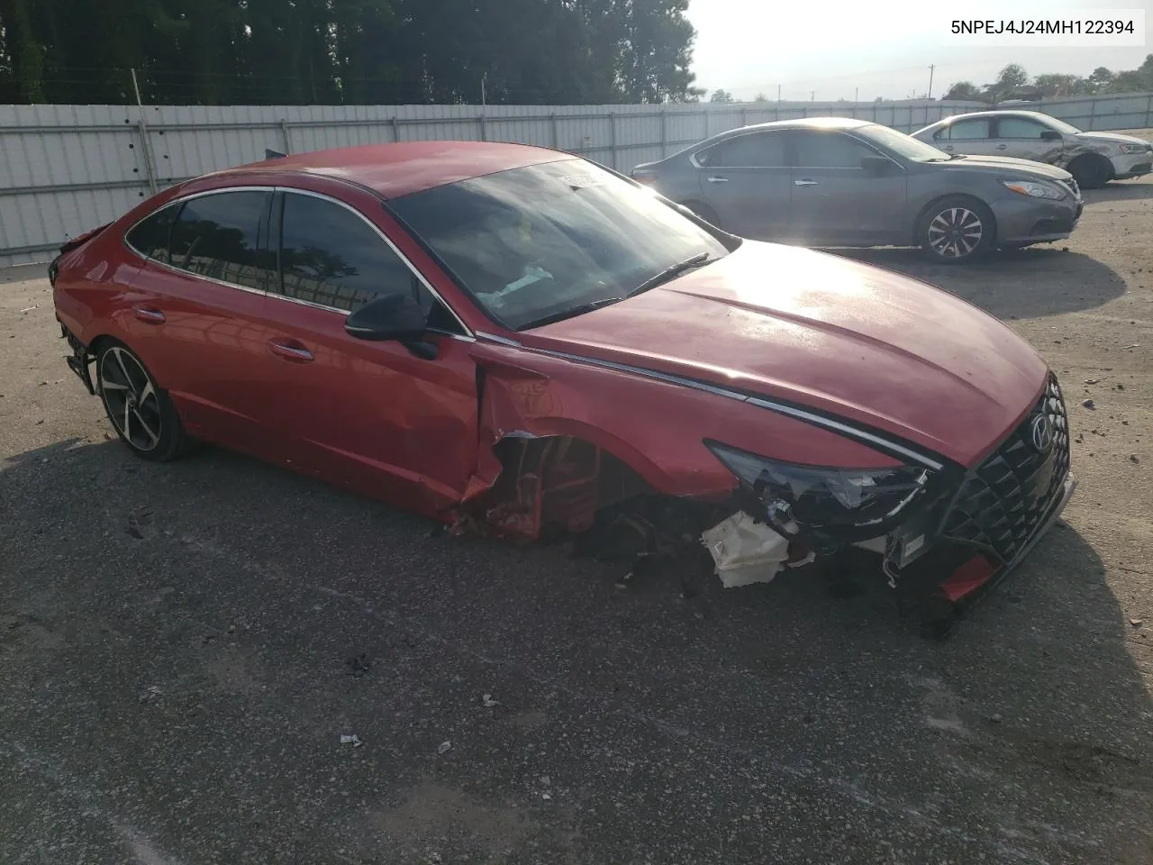 2021 Hyundai Sonata Sel Plus VIN: 5NPEJ4J24MH122394 Lot: 68572094