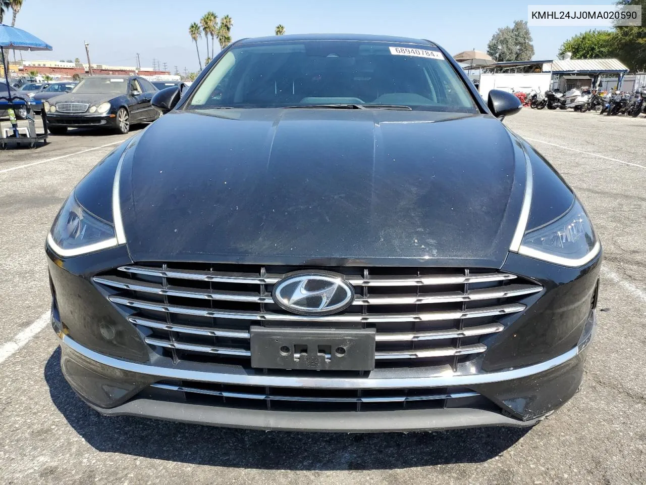 KMHL24JJ0MA020590 2021 Hyundai Sonata Hybrid