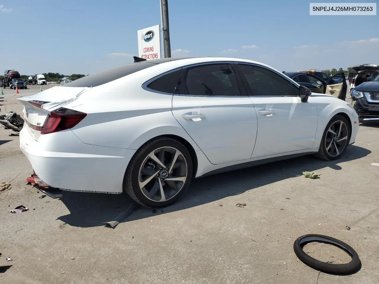 2021 Hyundai Sonata Sel Plus VIN: 5NPEJ4J26MH073263 Lot: 69188864