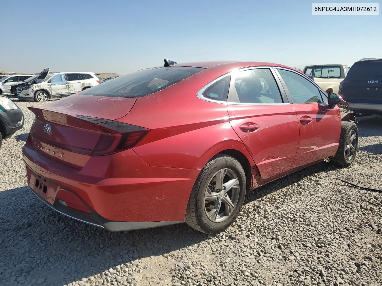 5NPEG4JA3MH072612 2021 Hyundai Sonata Se