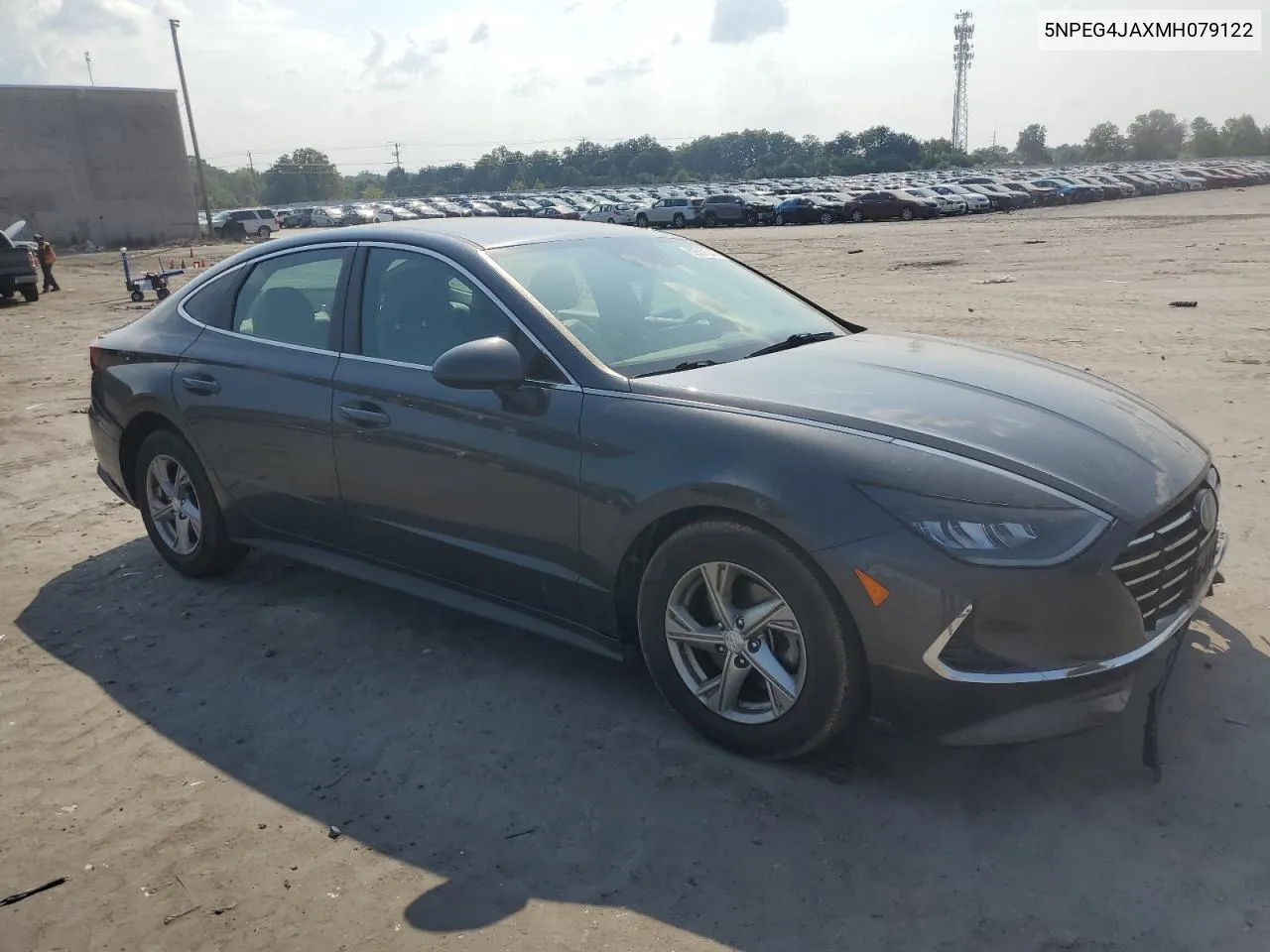 5NPEG4JAXMH079122 2021 Hyundai Sonata Se