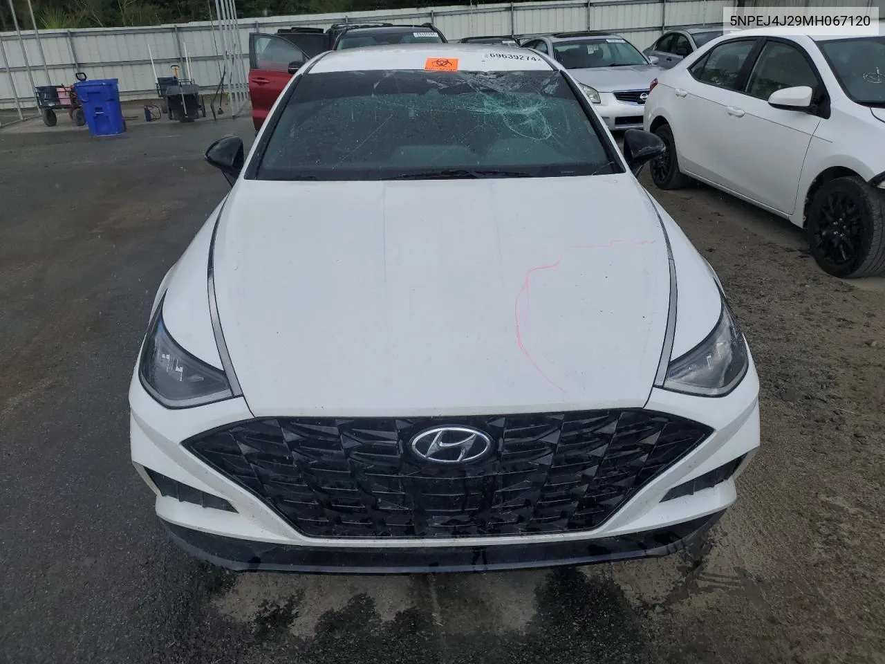 2021 Hyundai Sonata Sel Plus VIN: 5NPEJ4J29MH067120 Lot: 69639274