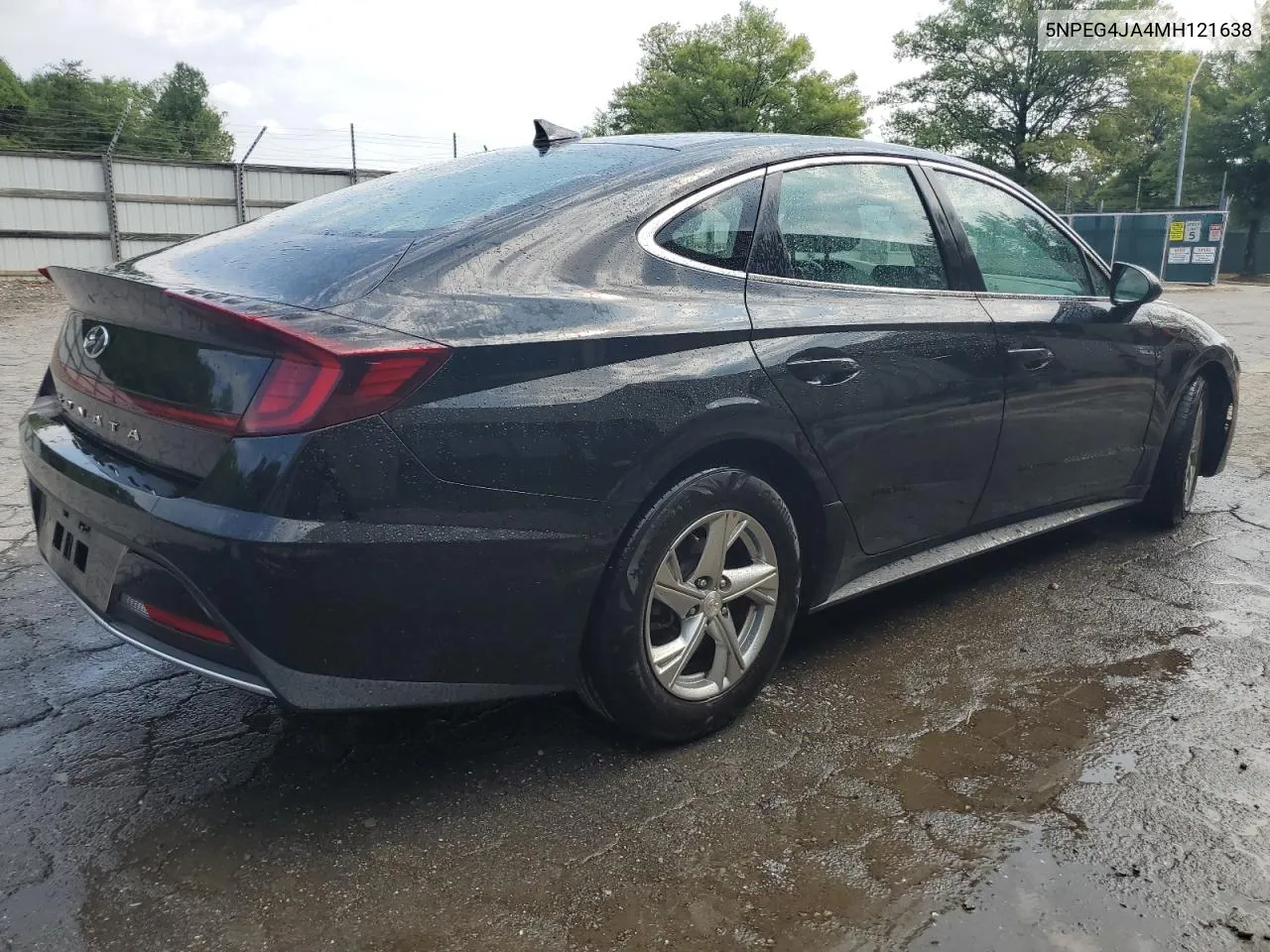 5NPEG4JA4MH121638 2021 Hyundai Sonata Se