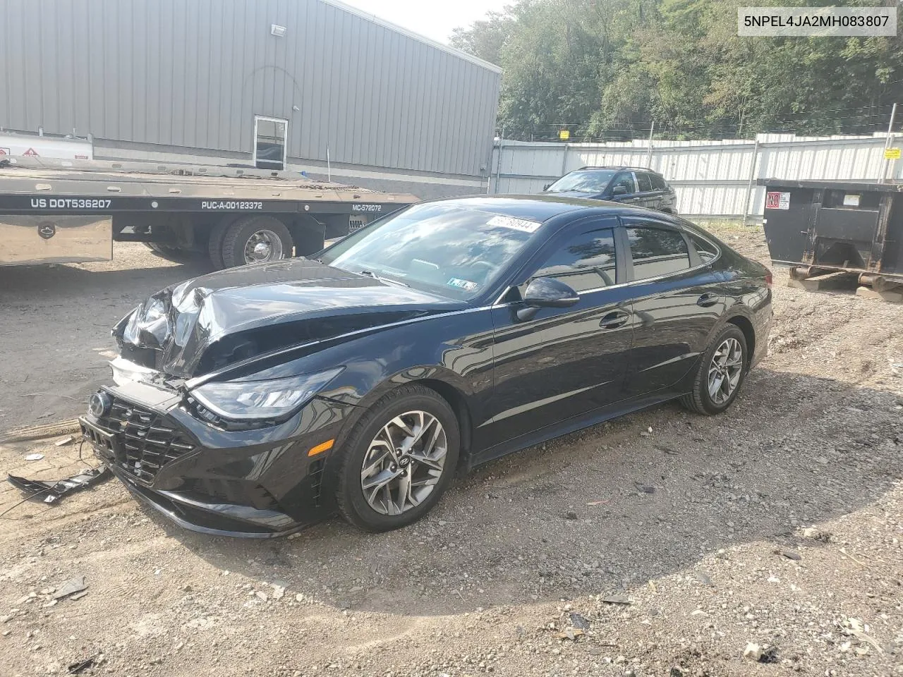 2021 Hyundai Sonata Sel VIN: 5NPEL4JA2MH083807 Lot: 69780944