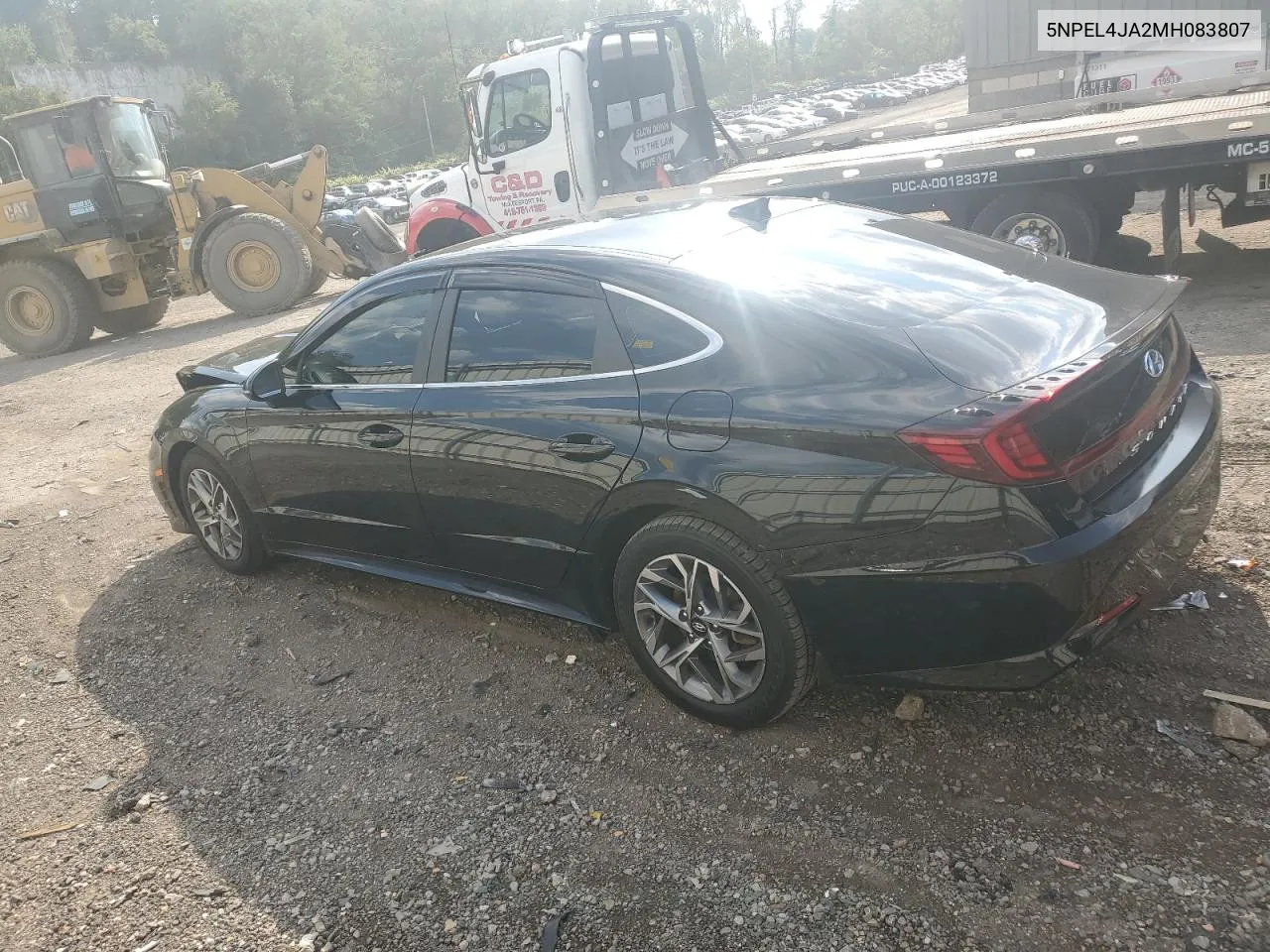 2021 Hyundai Sonata Sel VIN: 5NPEL4JA2MH083807 Lot: 69780944