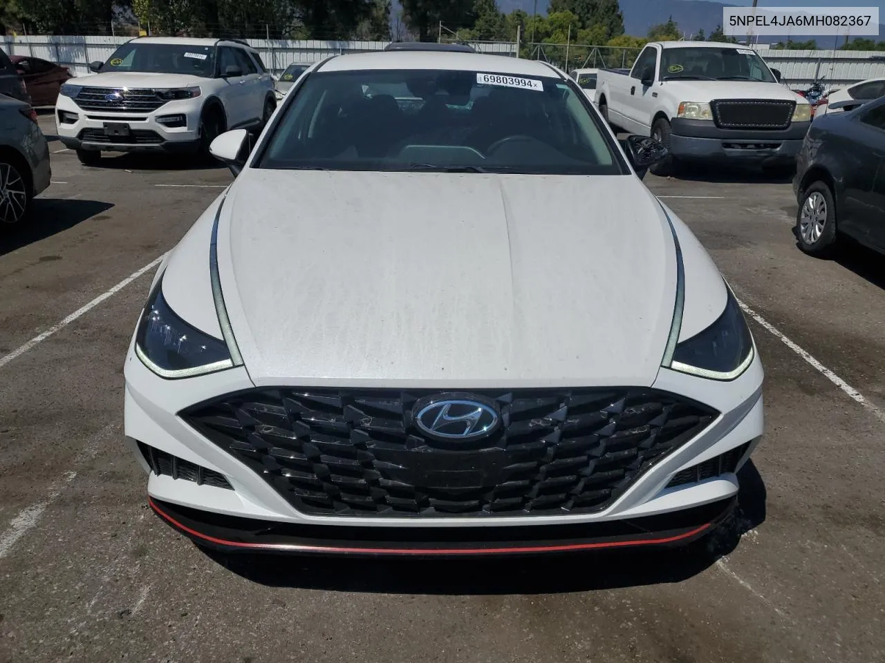 2021 Hyundai Sonata Sel VIN: 5NPEL4JA6MH082367 Lot: 69803994