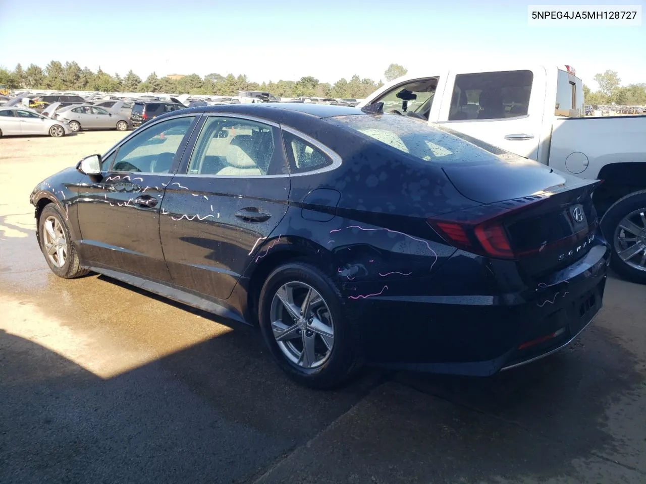 2021 Hyundai Sonata Se VIN: 5NPEG4JA5MH128727 Lot: 70056604