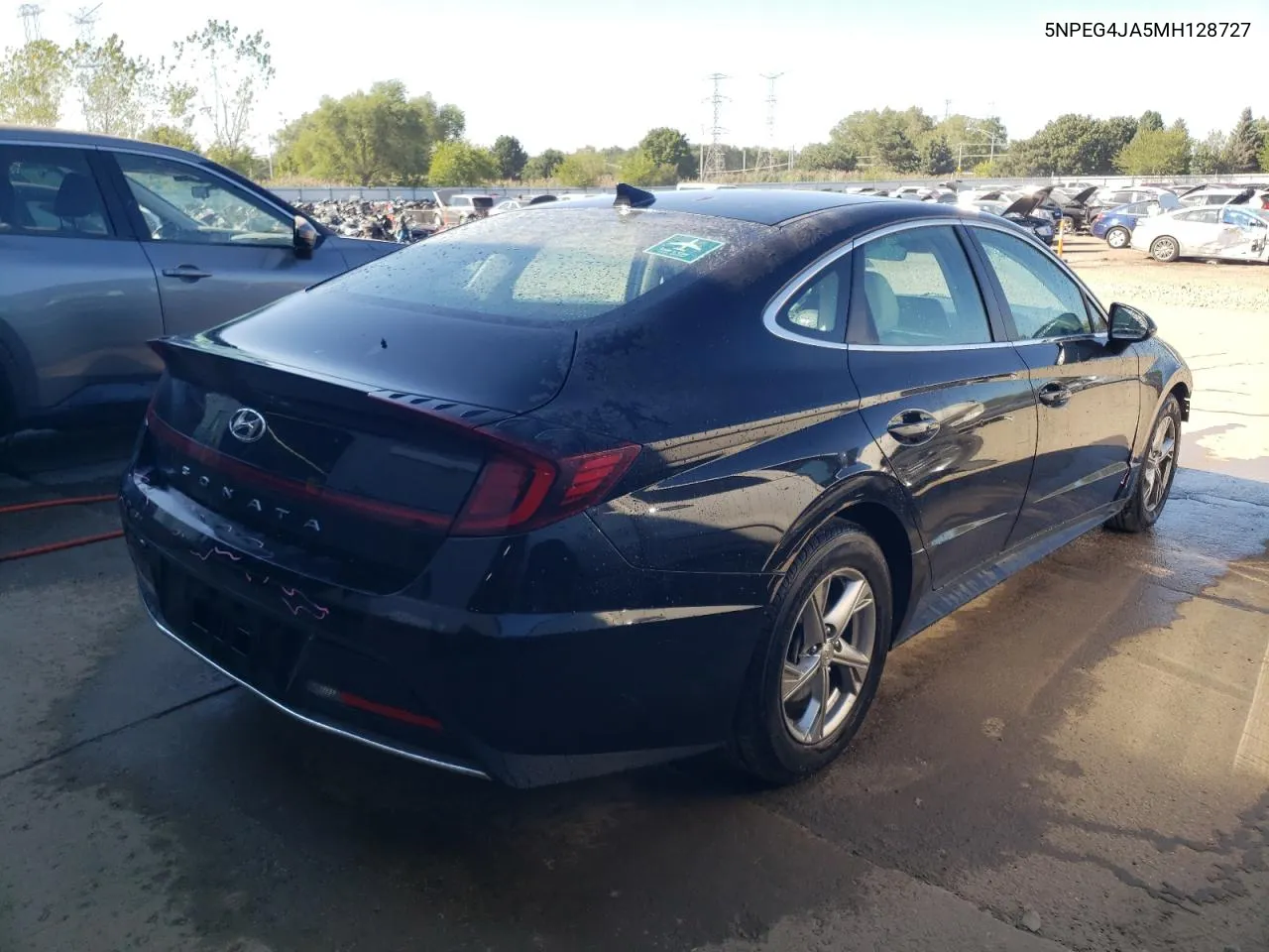 2021 Hyundai Sonata Se VIN: 5NPEG4JA5MH128727 Lot: 70056604