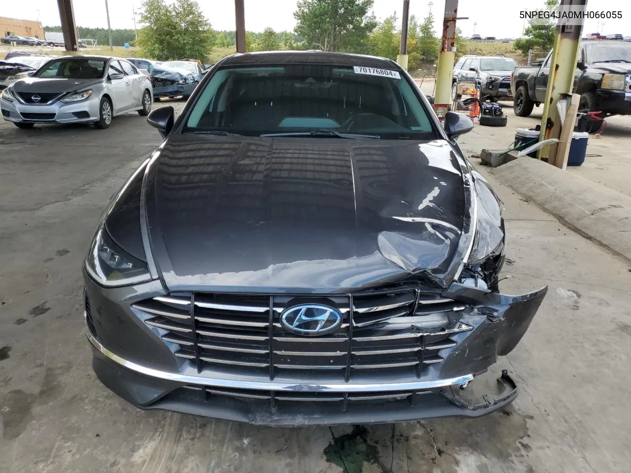 2021 Hyundai Sonata Se VIN: 5NPEG4JA0MH066055 Lot: 70176804