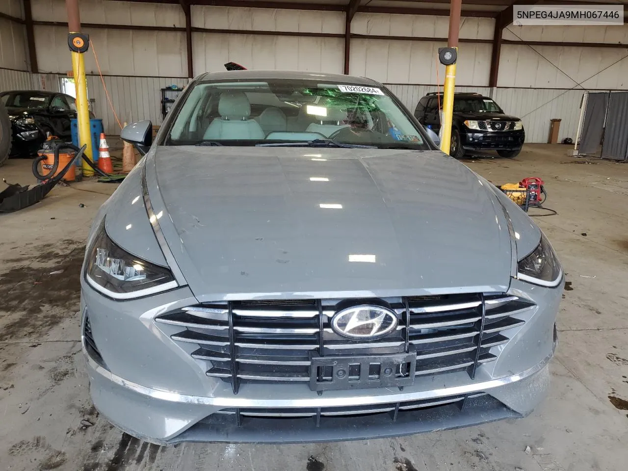 2021 Hyundai Sonata Se VIN: 5NPEG4JA9MH067446 Lot: 70202684