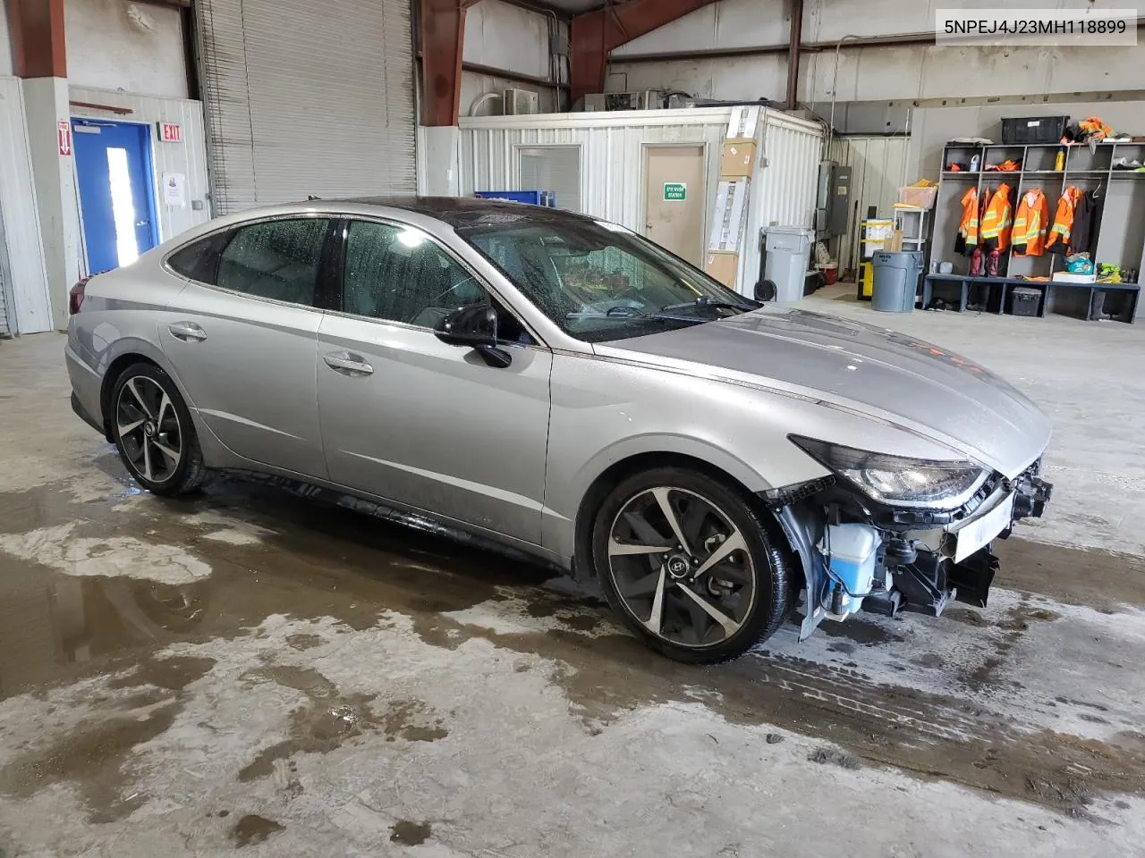 2021 Hyundai Sonata Sel Plus VIN: 5NPEJ4J23MH118899 Lot: 70389144