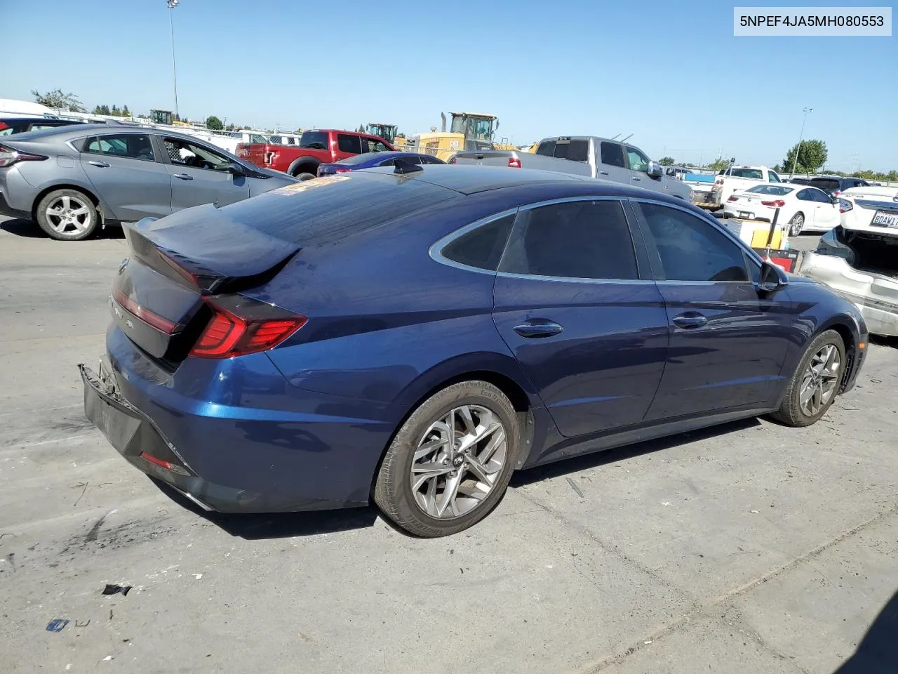 5NPEF4JA5MH080553 2021 Hyundai Sonata Sel