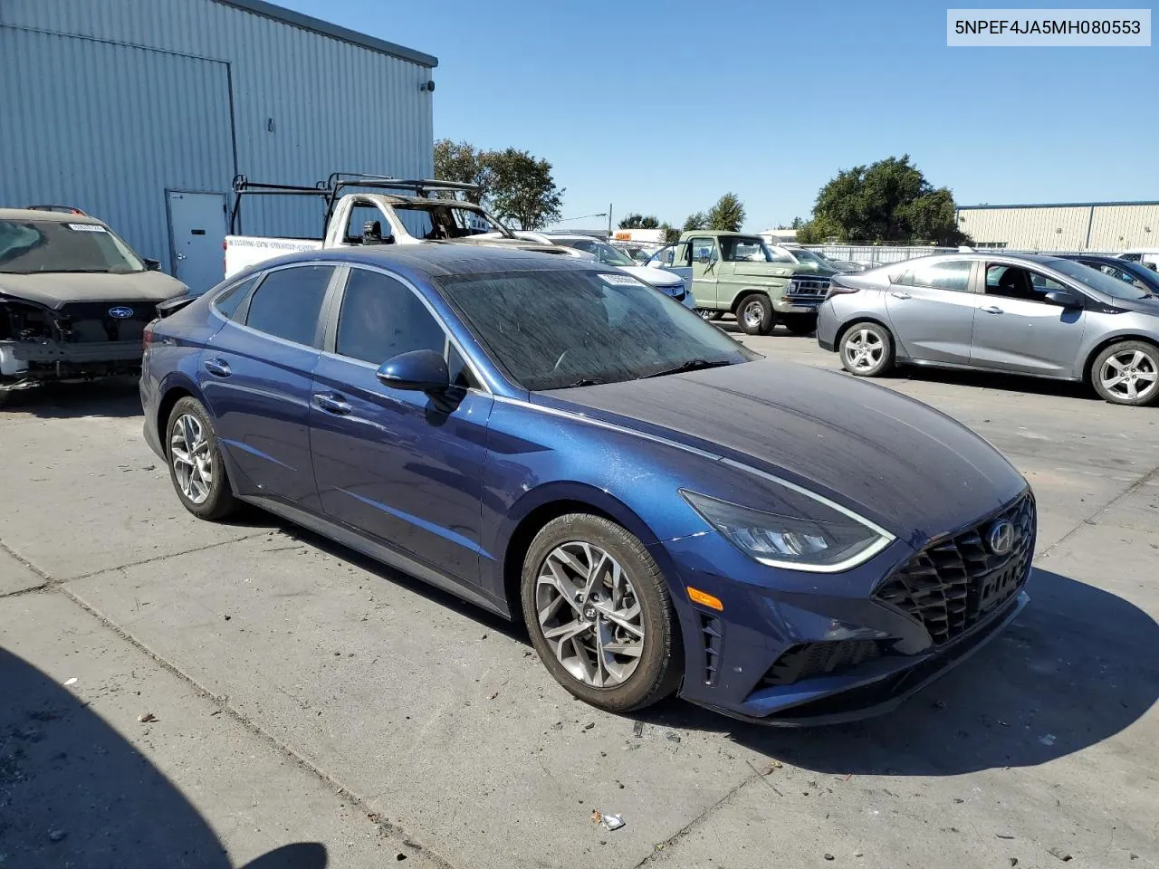 2021 Hyundai Sonata Sel VIN: 5NPEF4JA5MH080553 Lot: 70565664