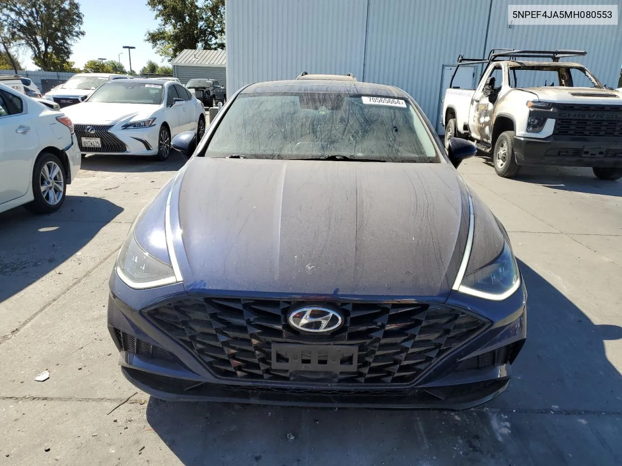 2021 Hyundai Sonata Sel VIN: 5NPEF4JA5MH080553 Lot: 70565664