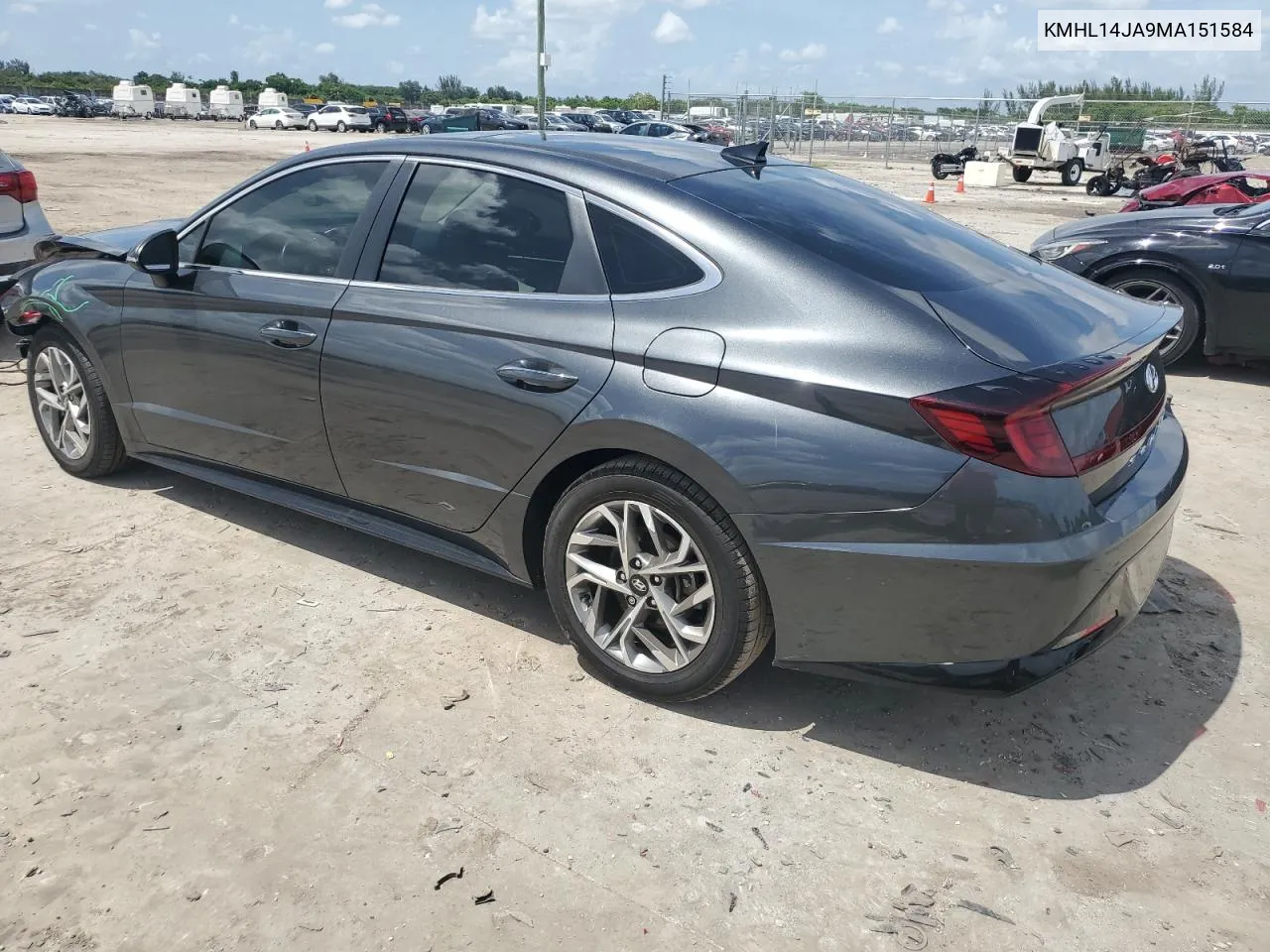 2021 Hyundai Sonata Sel VIN: KMHL14JA9MA151584 Lot: 70570214