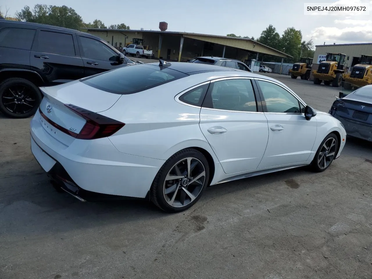 5NPEJ4J20MH097672 2021 Hyundai Sonata Sel Plus