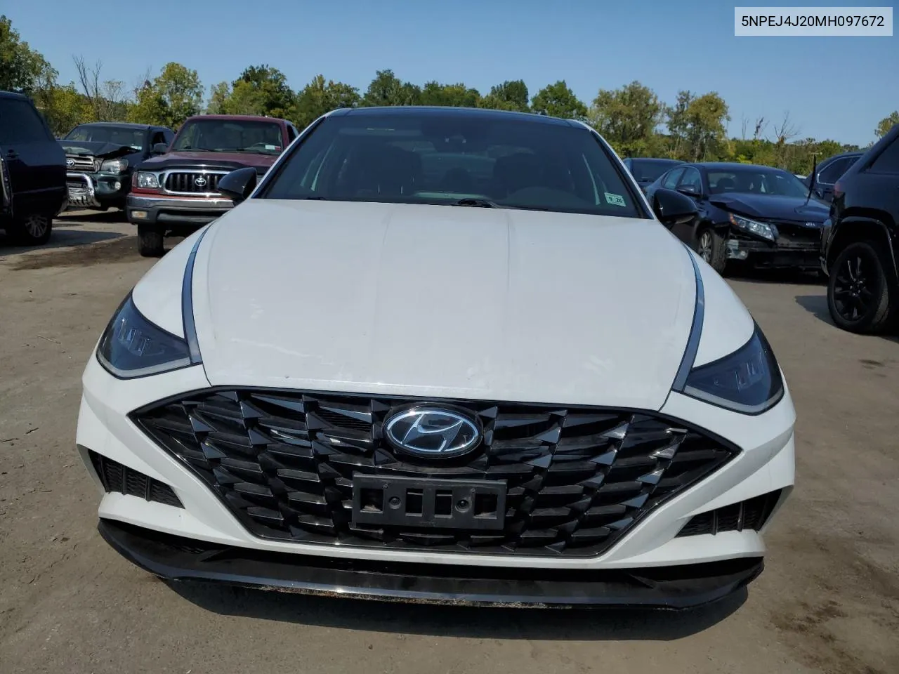 2021 Hyundai Sonata Sel Plus VIN: 5NPEJ4J20MH097672 Lot: 70619604