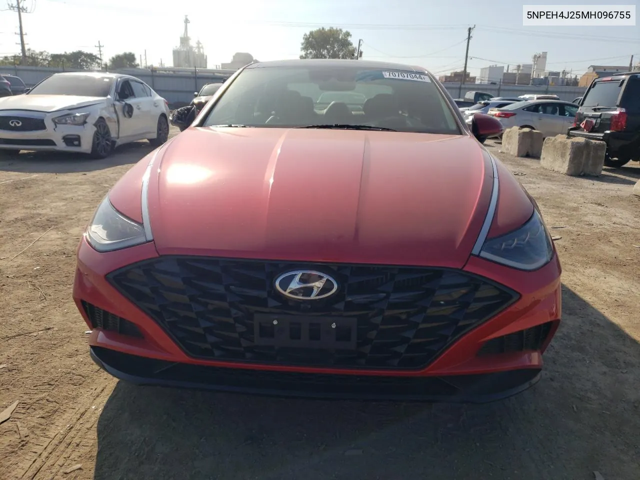 2021 Hyundai Sonata Limited VIN: 5NPEH4J25MH096755 Lot: 70707044