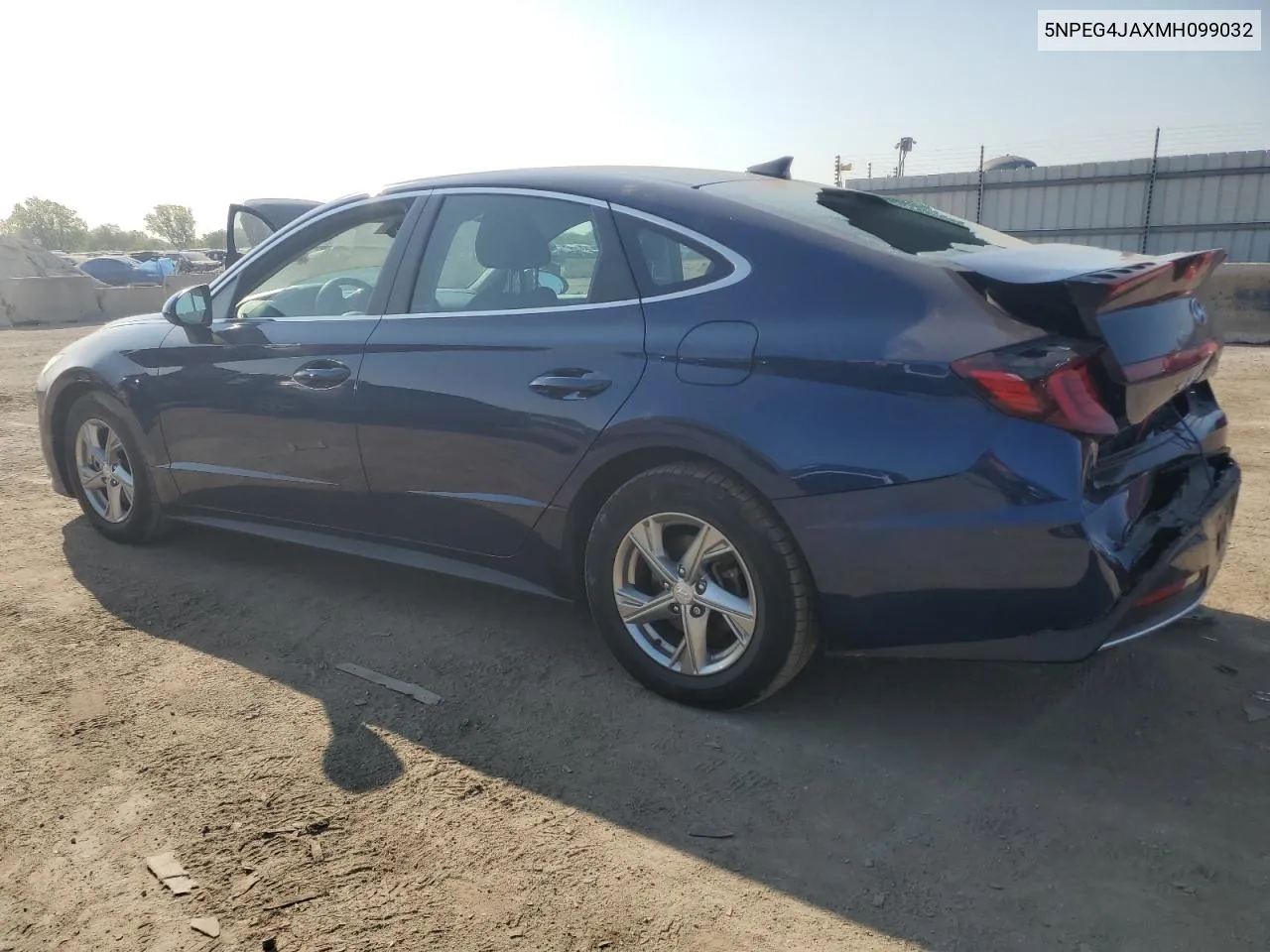 5NPEG4JAXMH099032 2021 Hyundai Sonata Se