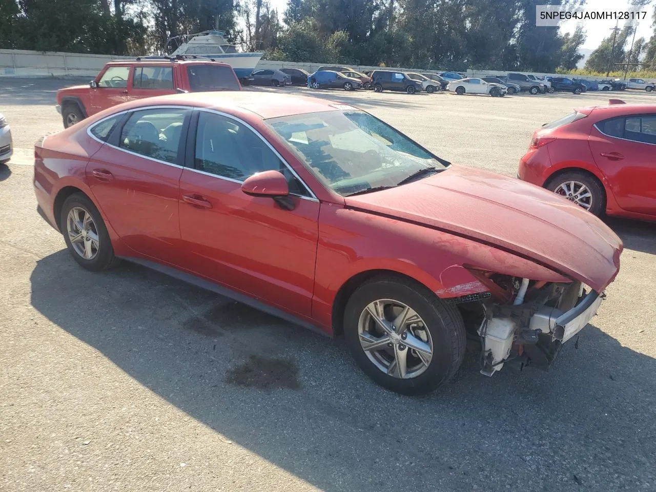 5NPEG4JA0MH128117 2021 Hyundai Sonata Se