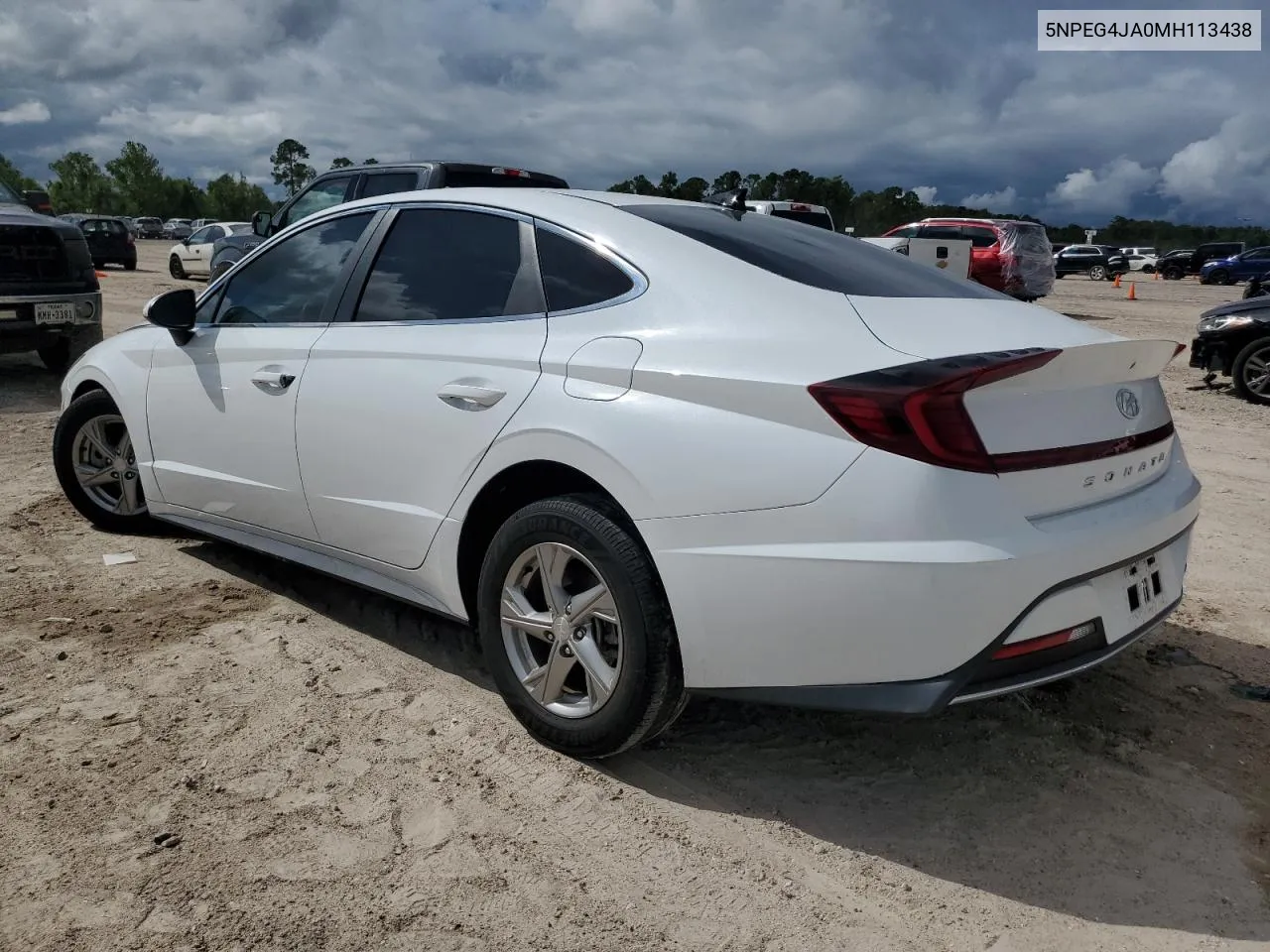 2021 Hyundai Sonata Se VIN: 5NPEG4JA0MH113438 Lot: 71013424