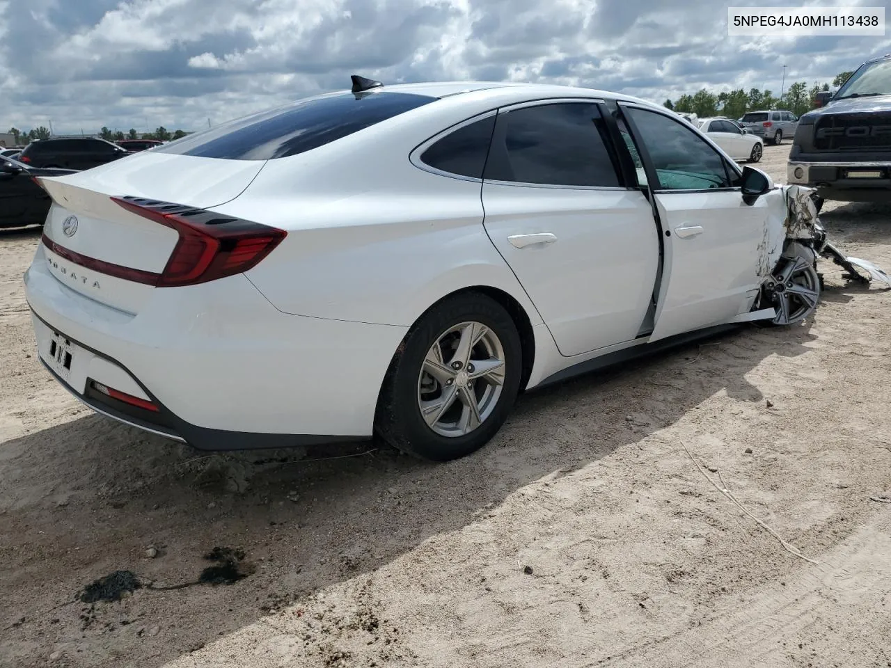 2021 Hyundai Sonata Se VIN: 5NPEG4JA0MH113438 Lot: 71013424