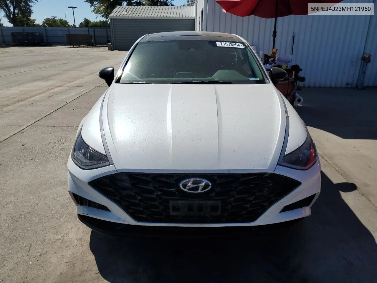 2021 Hyundai Sonata Sel Plus VIN: 5NPEJ4J23MH121950 Lot: 71039094