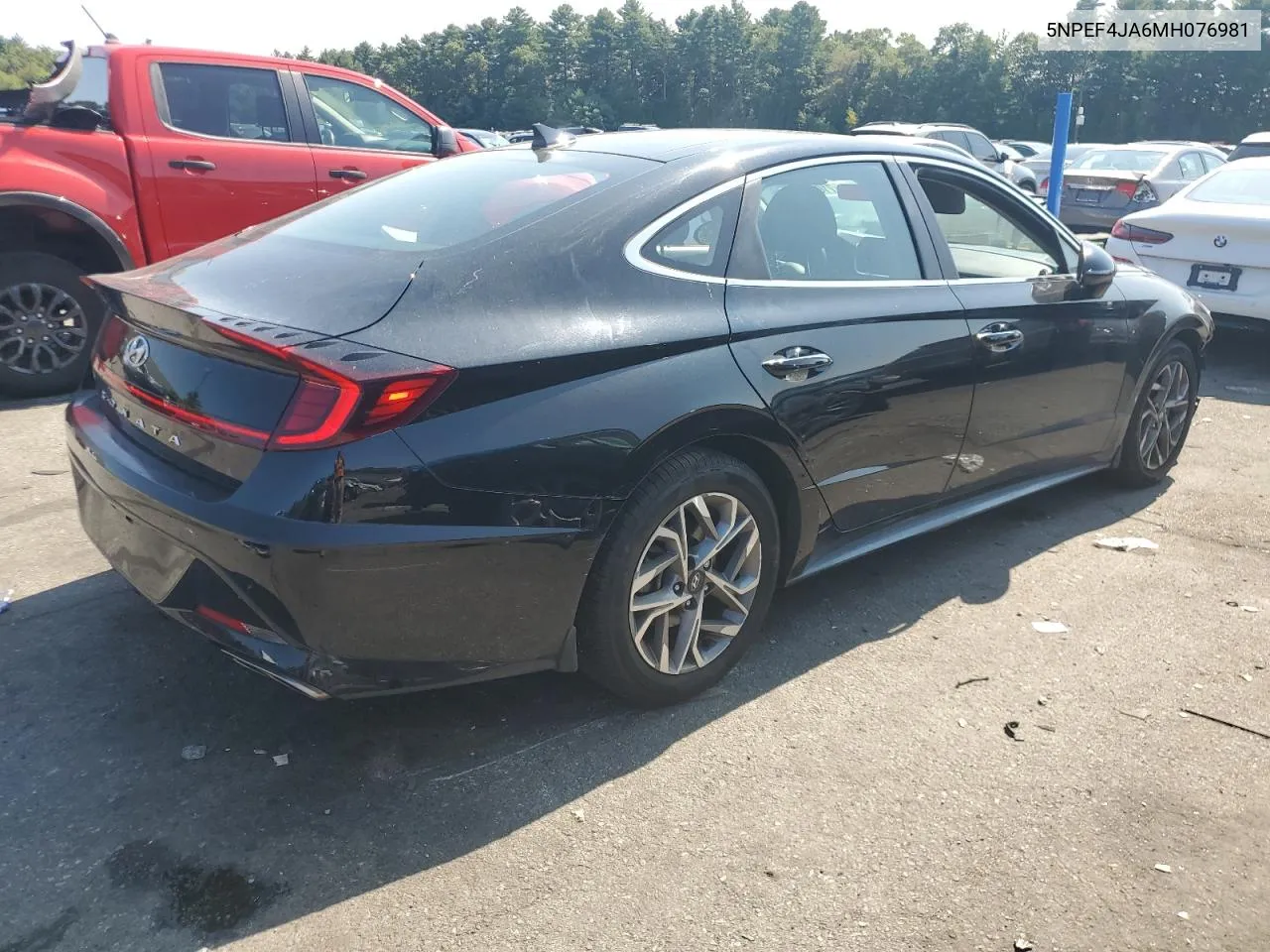 2021 Hyundai Sonata Sel VIN: 5NPEF4JA6MH076981 Lot: 71068054