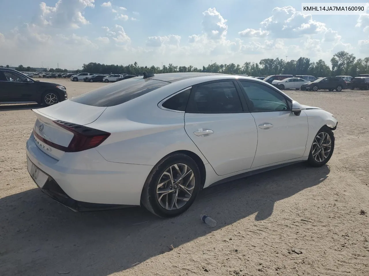 2021 Hyundai Sonata Sel VIN: KMHL14JA7MA160090 Lot: 71106914