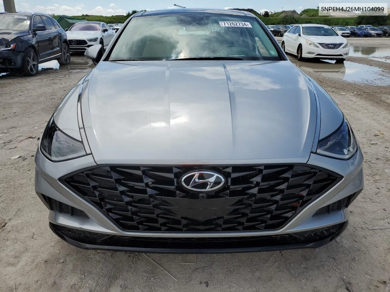 2021 Hyundai Sonata Limited VIN: 5NPEH4J26MH104099 Lot: 71262734