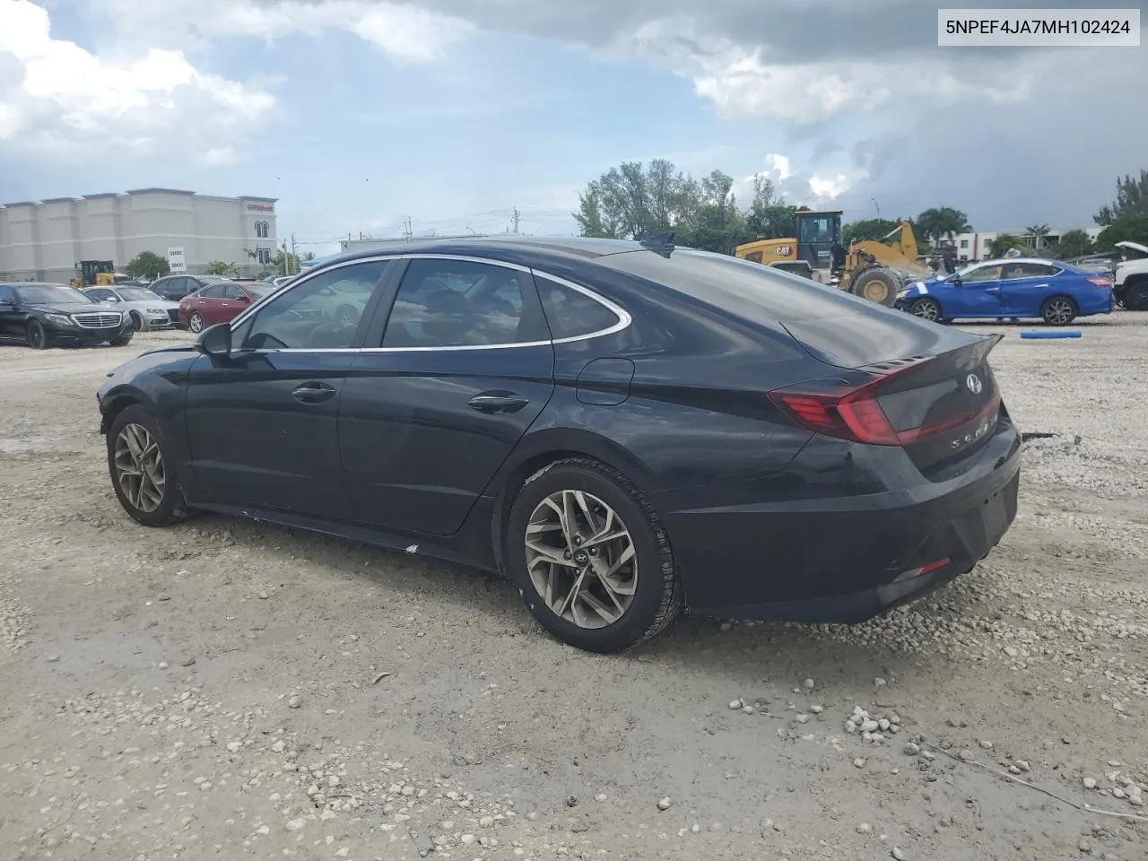 2021 Hyundai Sonata Sel VIN: 5NPEF4JA7MH102424 Lot: 71266794