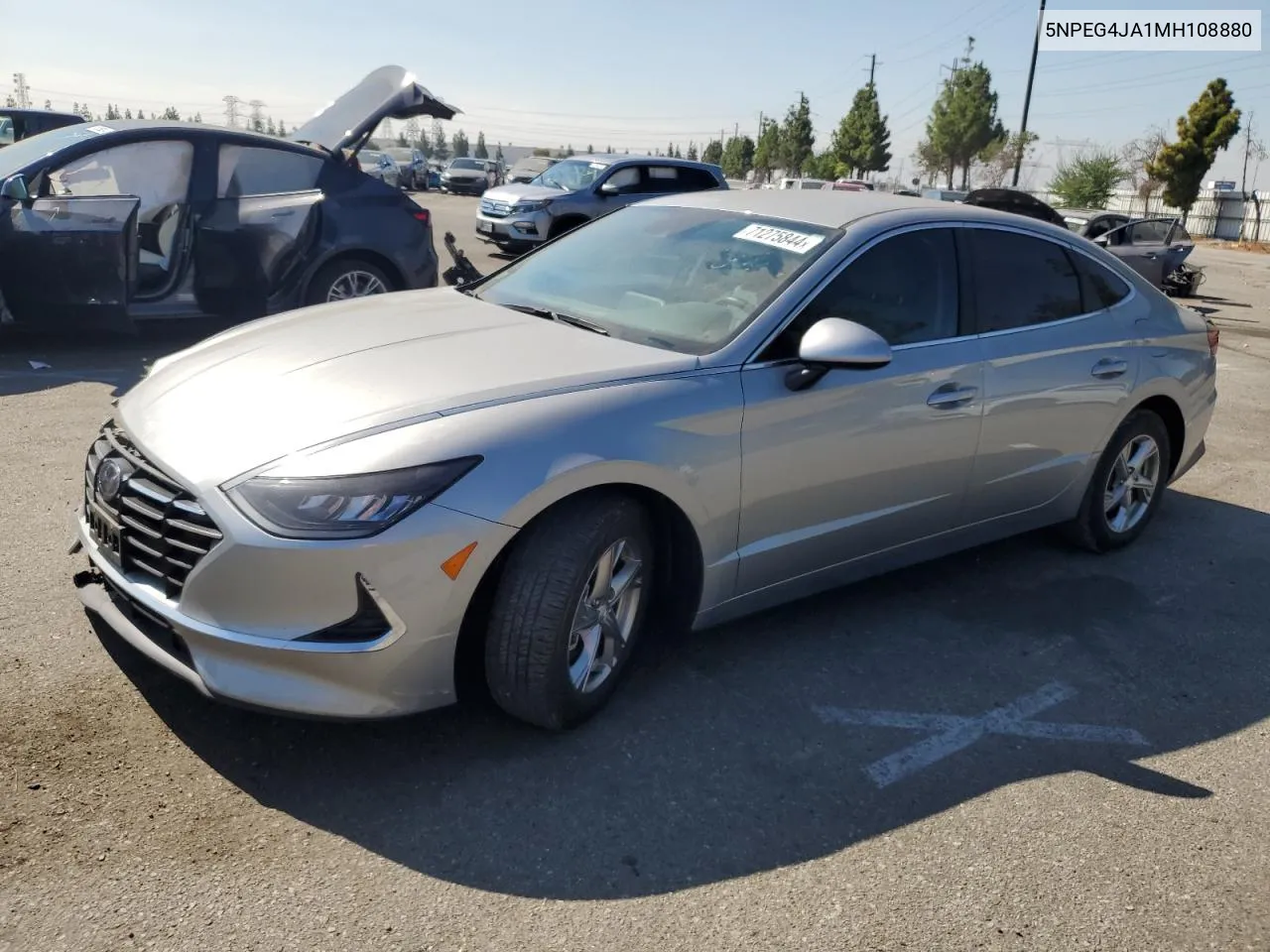 5NPEG4JA1MH108880 2021 Hyundai Sonata Se