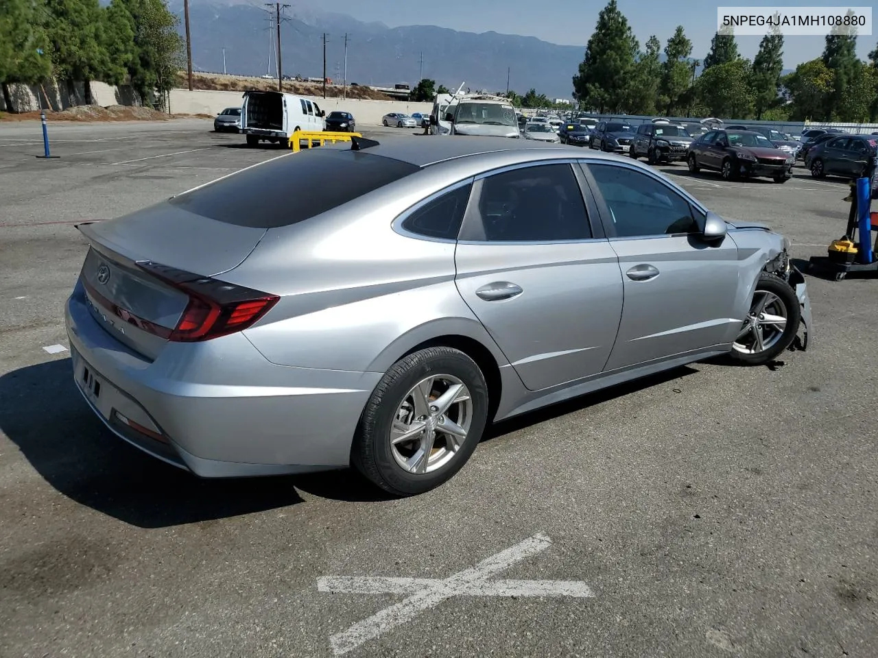 2021 Hyundai Sonata Se VIN: 5NPEG4JA1MH108880 Lot: 71275844