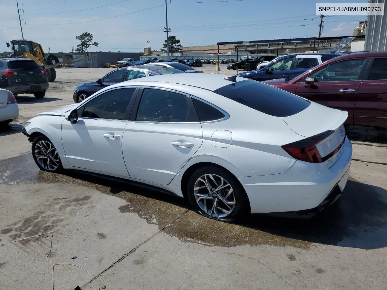 2021 Hyundai Sonata Sel VIN: 5NPEL4JA8MH090793 Lot: 71451324