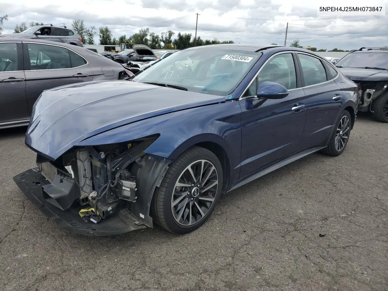 5NPEH4J25MH073847 2021 Hyundai Sonata Limited