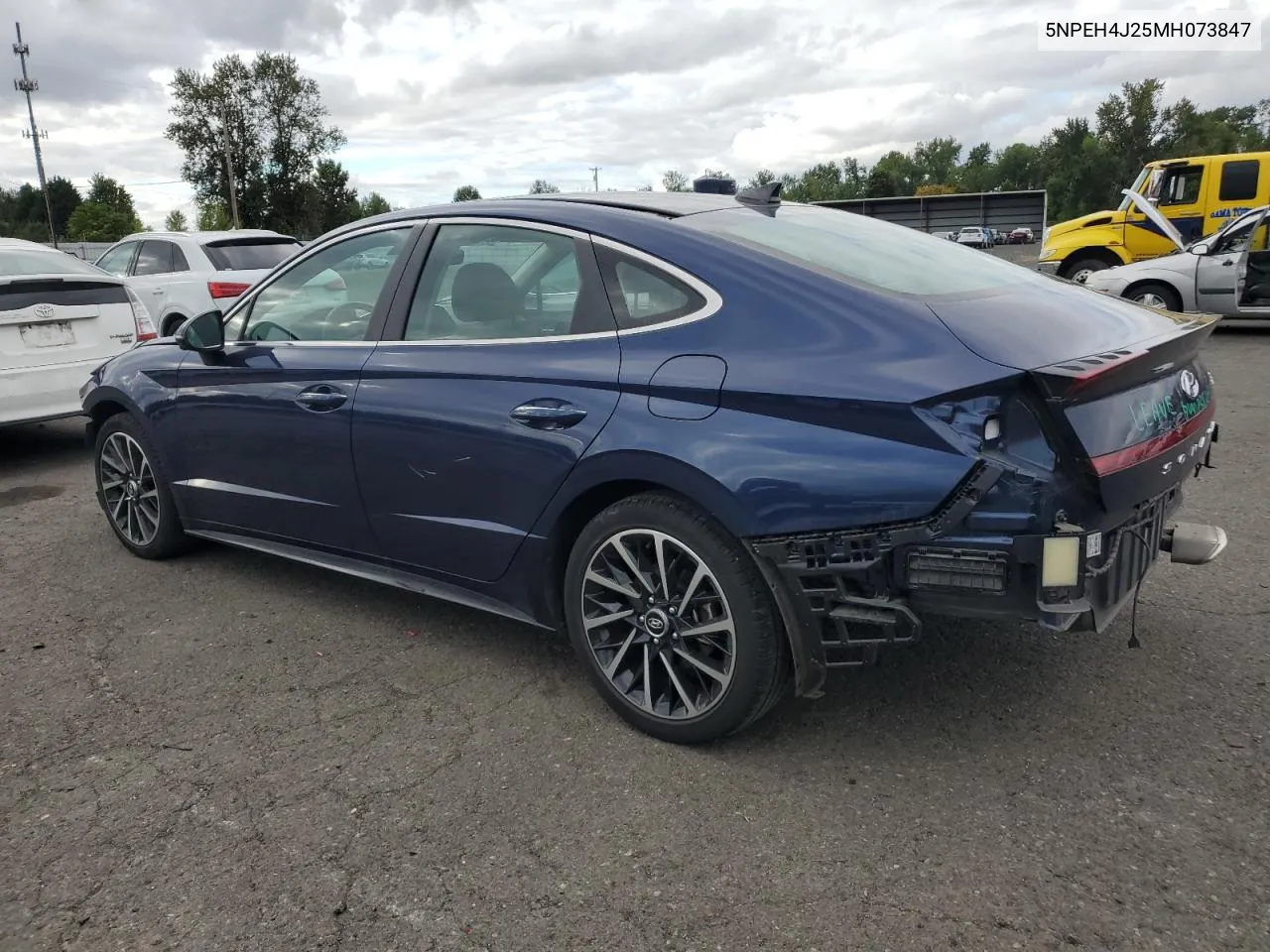 2021 Hyundai Sonata Limited VIN: 5NPEH4J25MH073847 Lot: 71500304