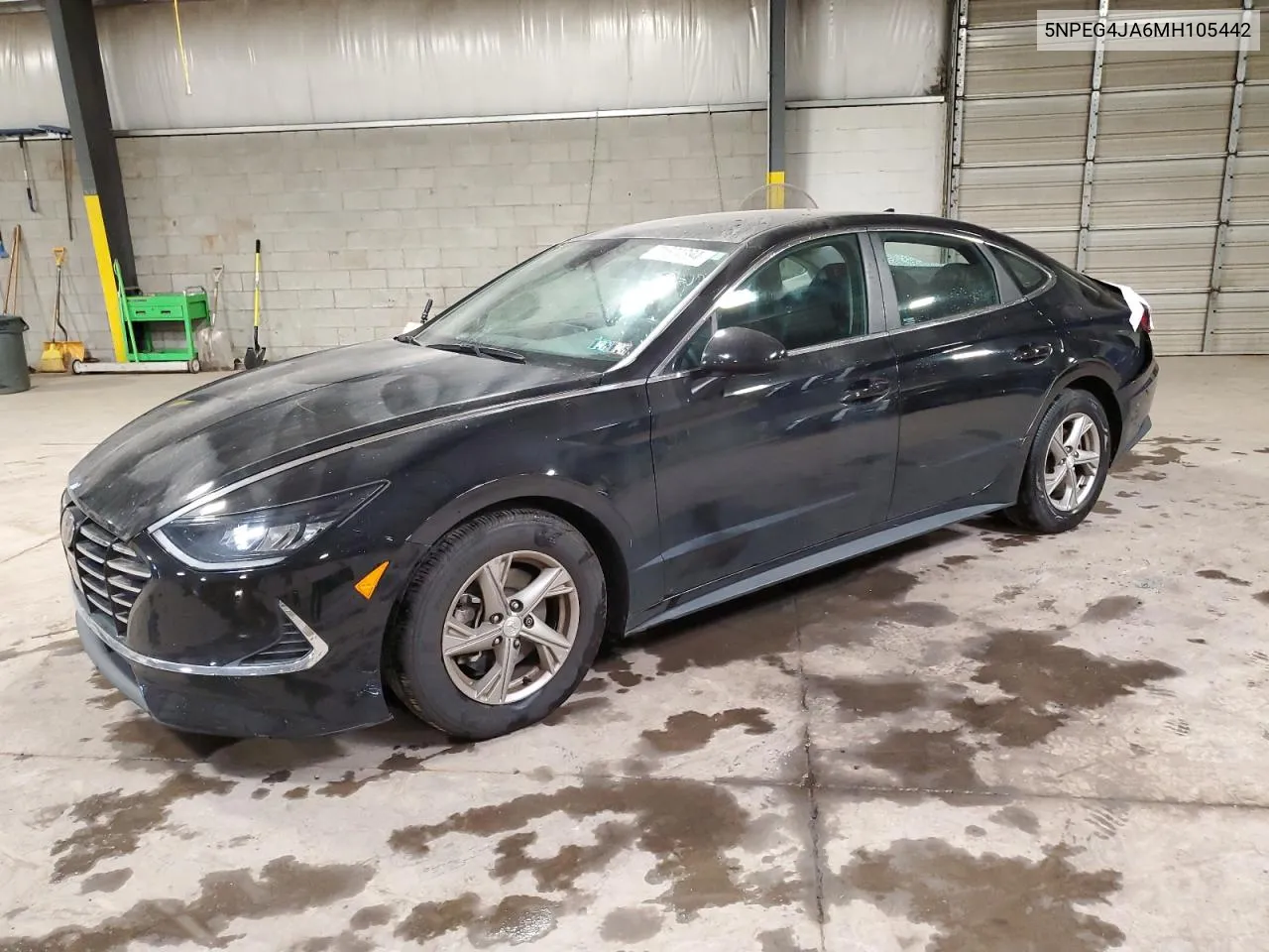 2021 Hyundai Sonata Se VIN: 5NPEG4JA6MH105442 Lot: 71504894